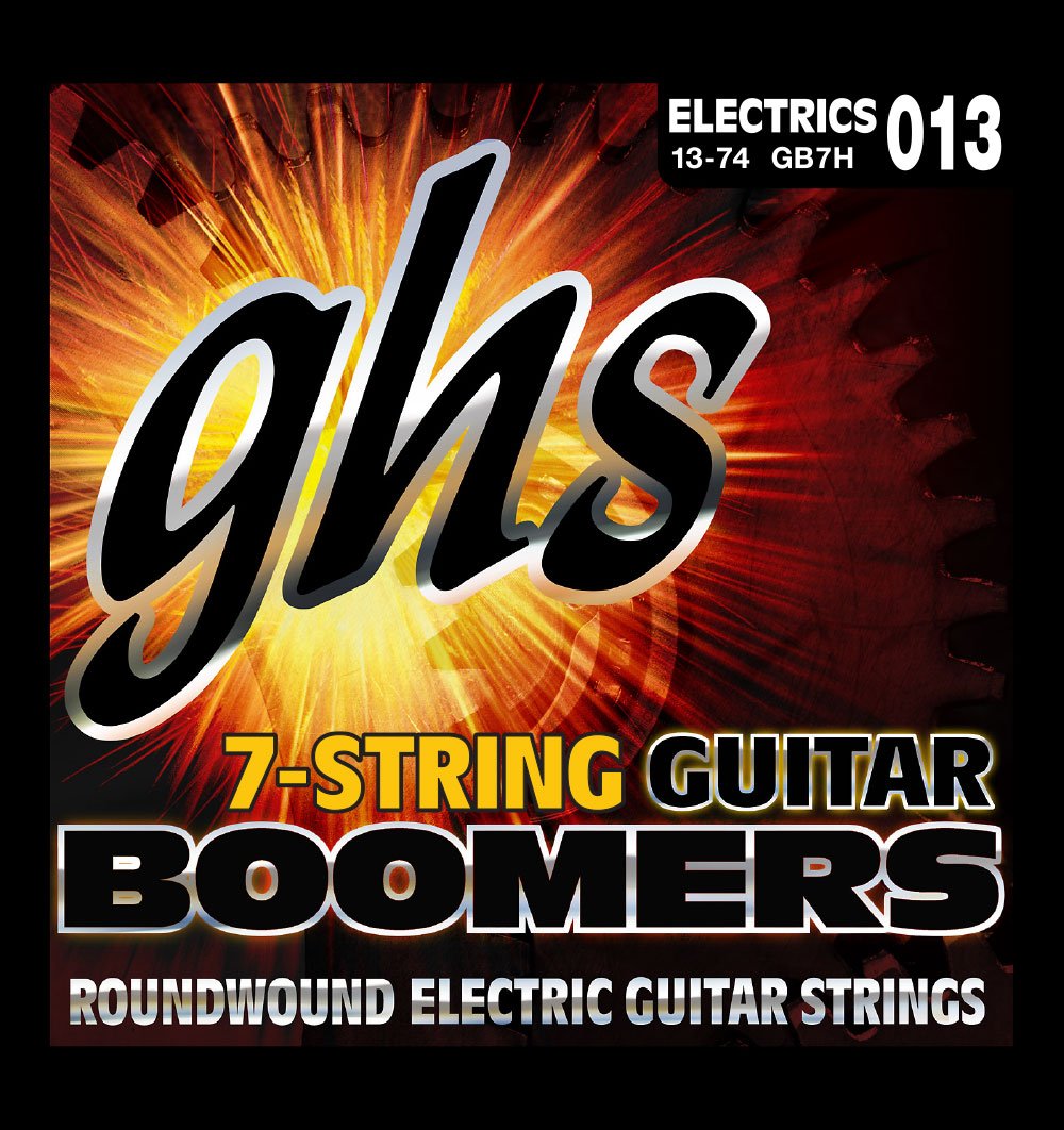 Ghs Strings Boomers 7 Electric Guitar Strings (Gb7H)