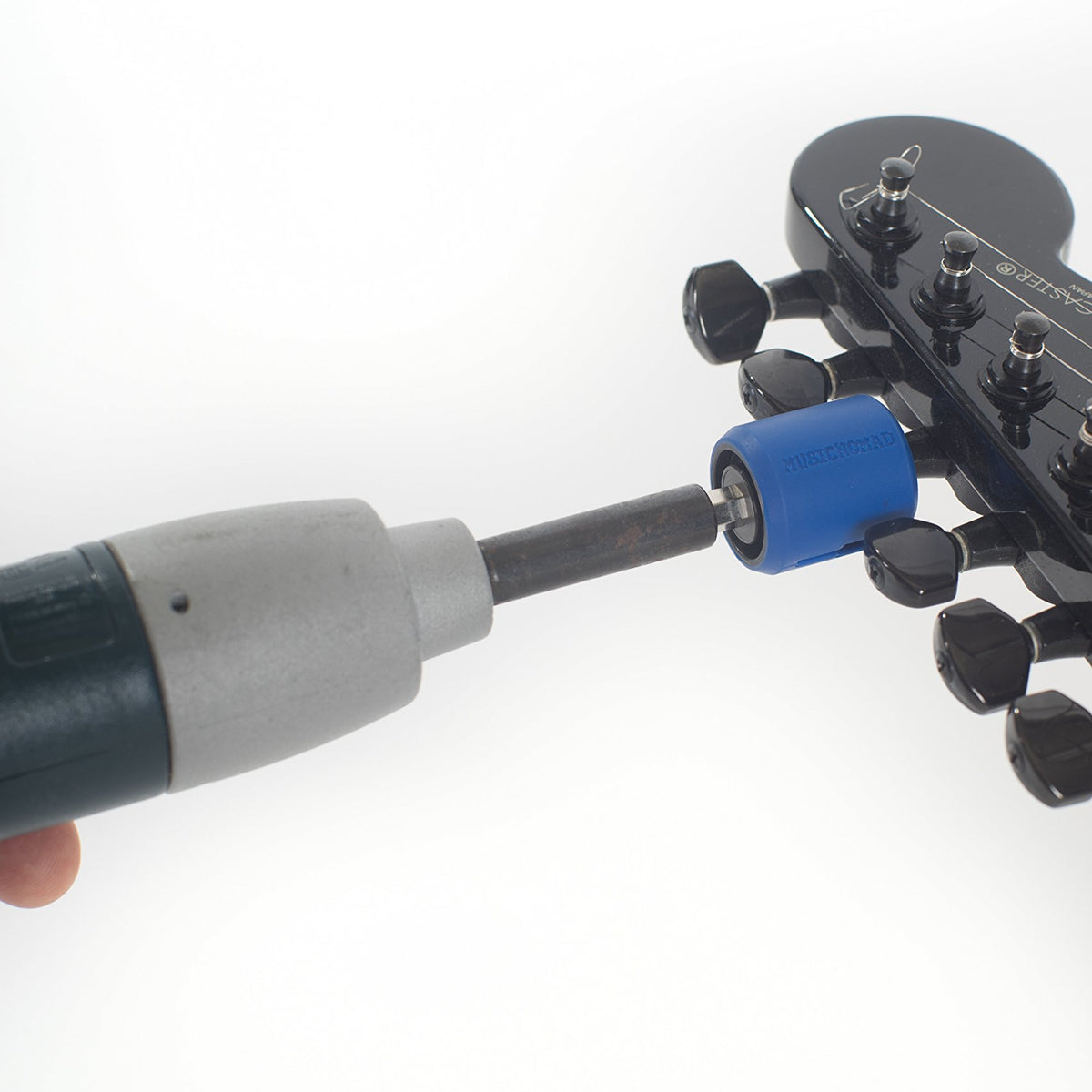 Musicnomad Grip Drill Bit String Peg Winder - Scratch-Free Rubber Lined ...