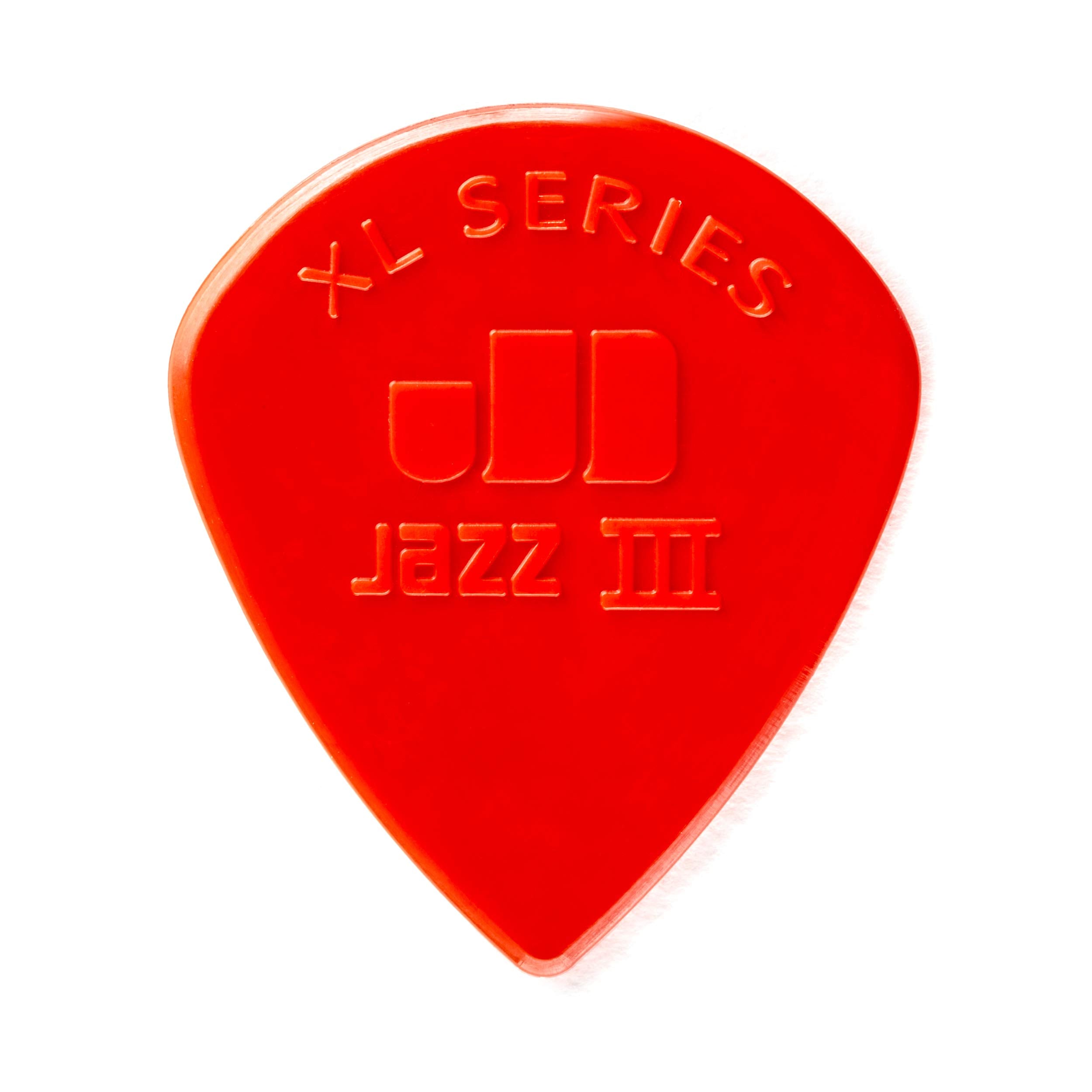 Jim Dunlop 47Rxln Jazz Iii Xl Nylon Guitar Picks, 24-Pack