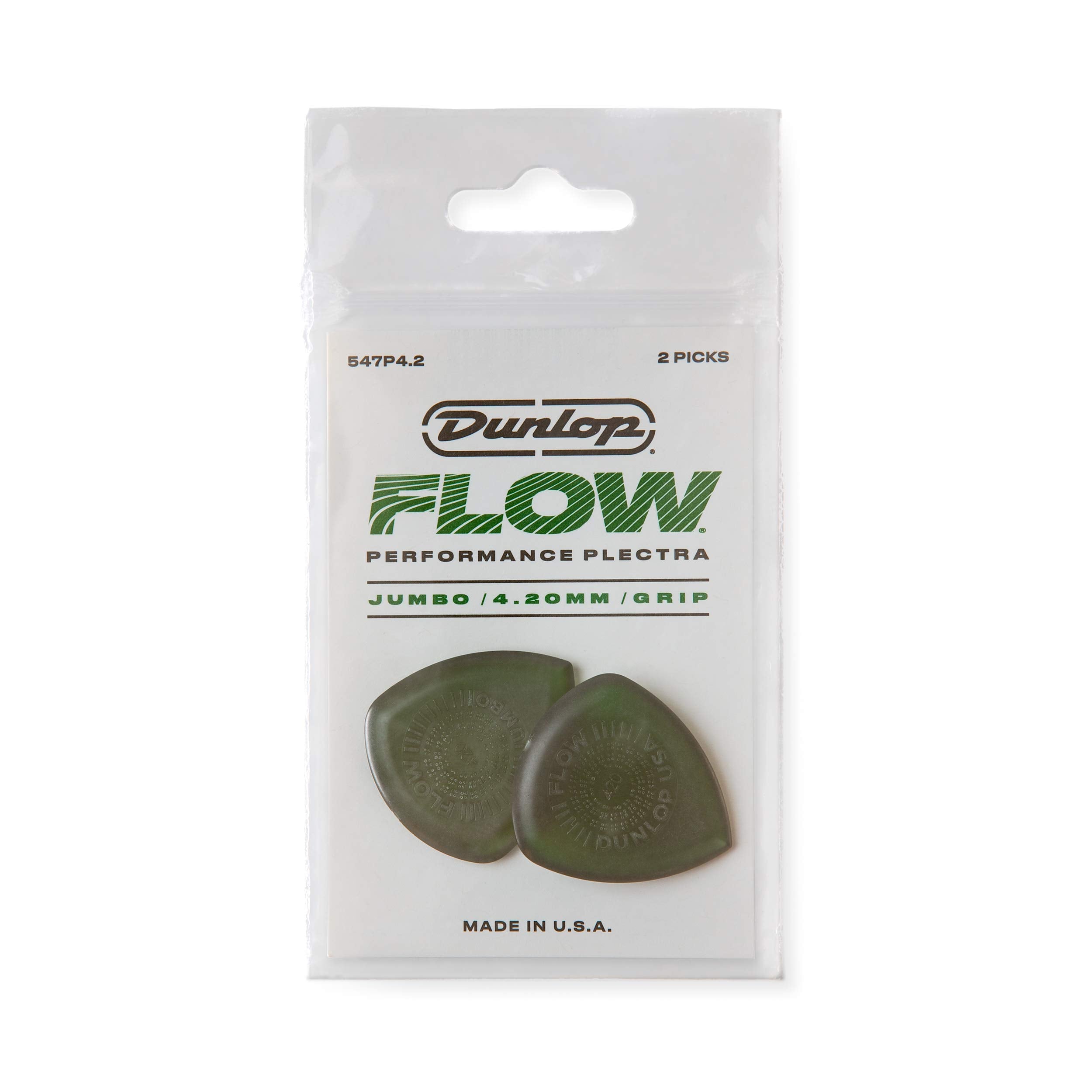 JIM DUNLOP Flow Jumbo Grip 4.20mm Guitar Picks