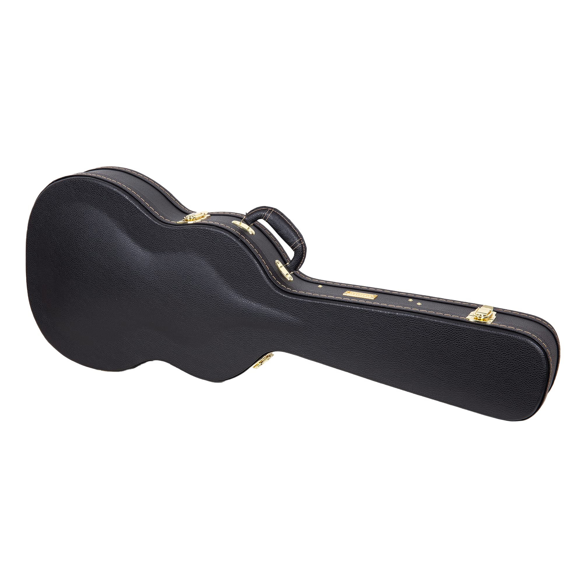 Crossrock Electric Guitar Case Fits Prs Core Series Hollowbody Guitar, Right-Hand, Black (Crw620Prshbbk)