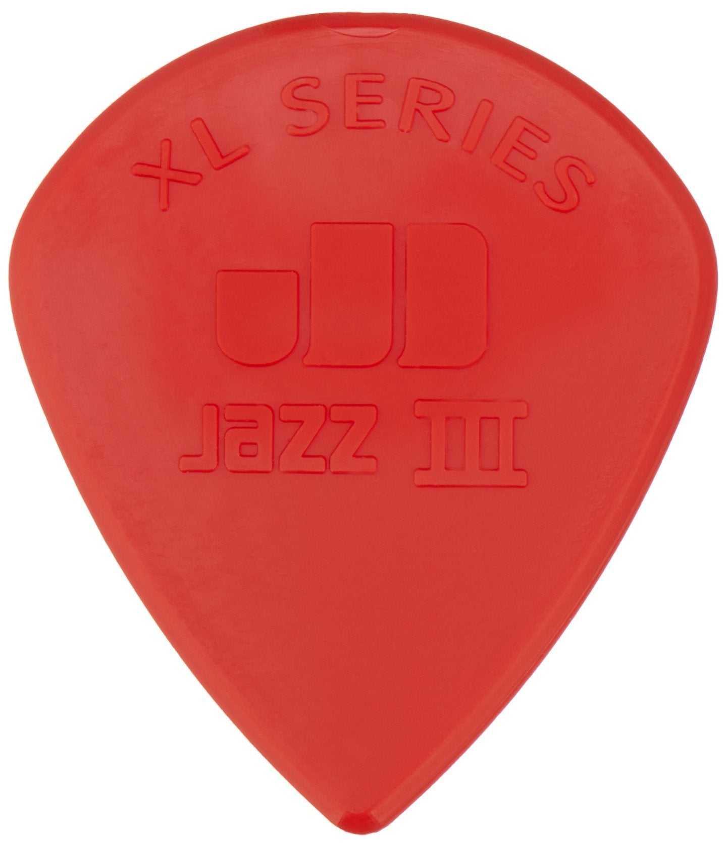 Jim Dunlop 47Rxln Nylon Jazz Iii Xl, Red, 24/Bag