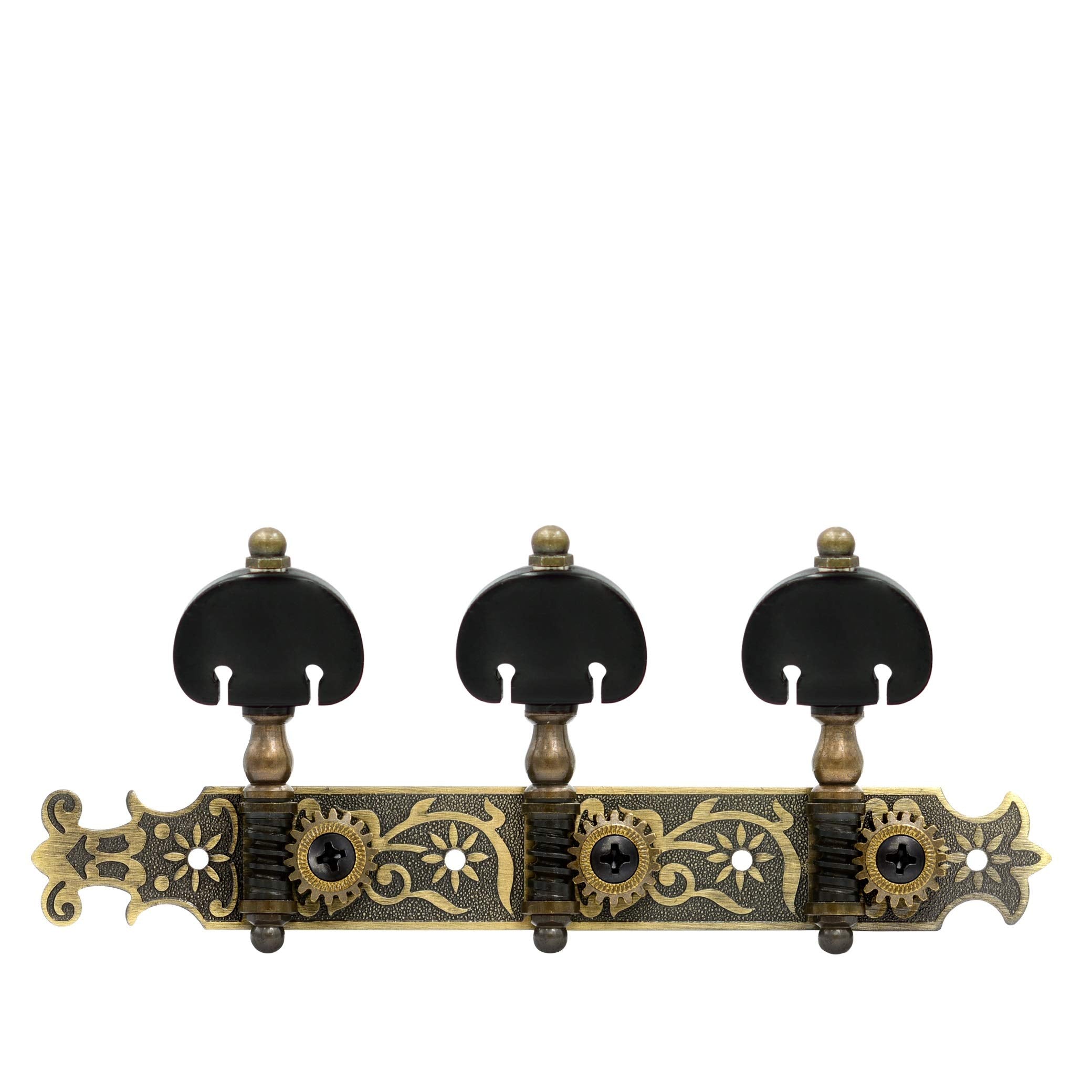 Dj200Ab-P6B Tenor Classical Guitar Tuners Professional Tuning Key Pegs/Machine Heads For Classical Or Flamenco Guitar In Antique