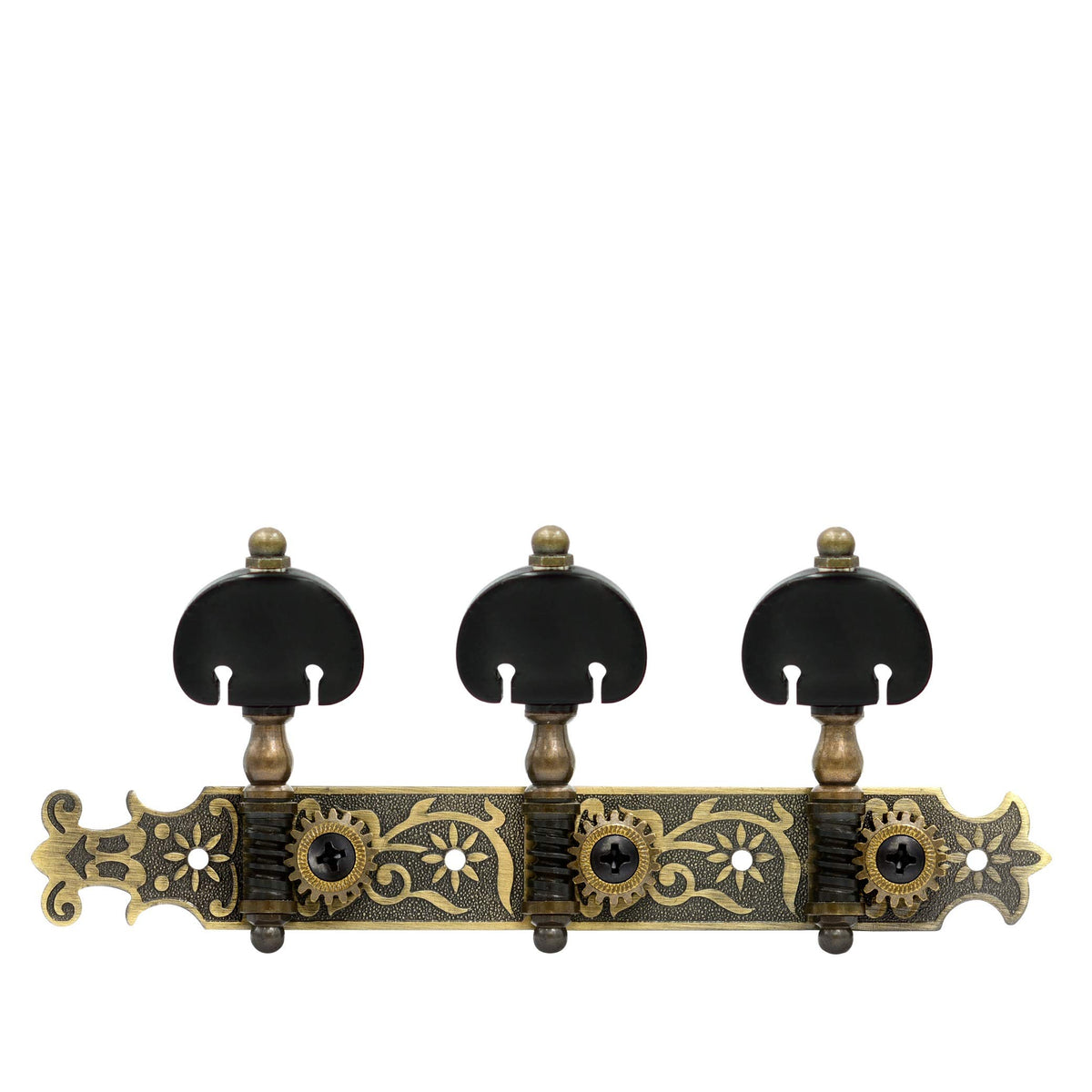 Dj200Ab-P6B Tenor Classical Guitar Tuners Professional Tuning Key Pegs/Machine Heads For Classical Or Flamenco Guitar In Antique