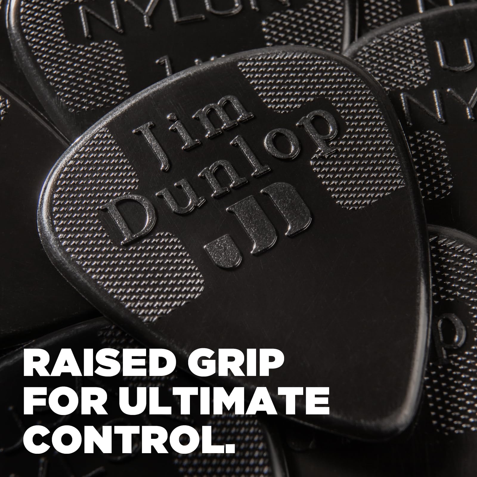 Dunlop 44R.88 Nylon Standard, Dark Gray, .88mm, 72/Bag