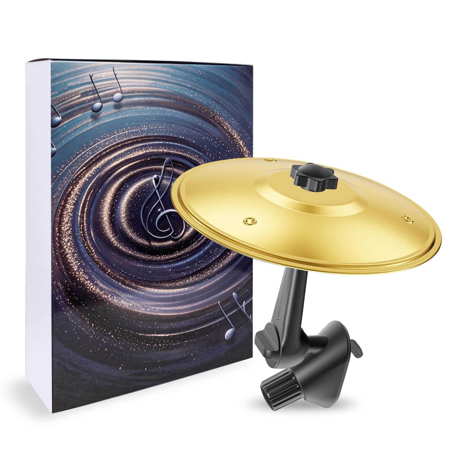 Car Cymbal, Car Air Vent Mini Drum Crash Cymbal for Car Vent, Make Your Driving More Fun, Suitable for all Types of Vehicles, Go