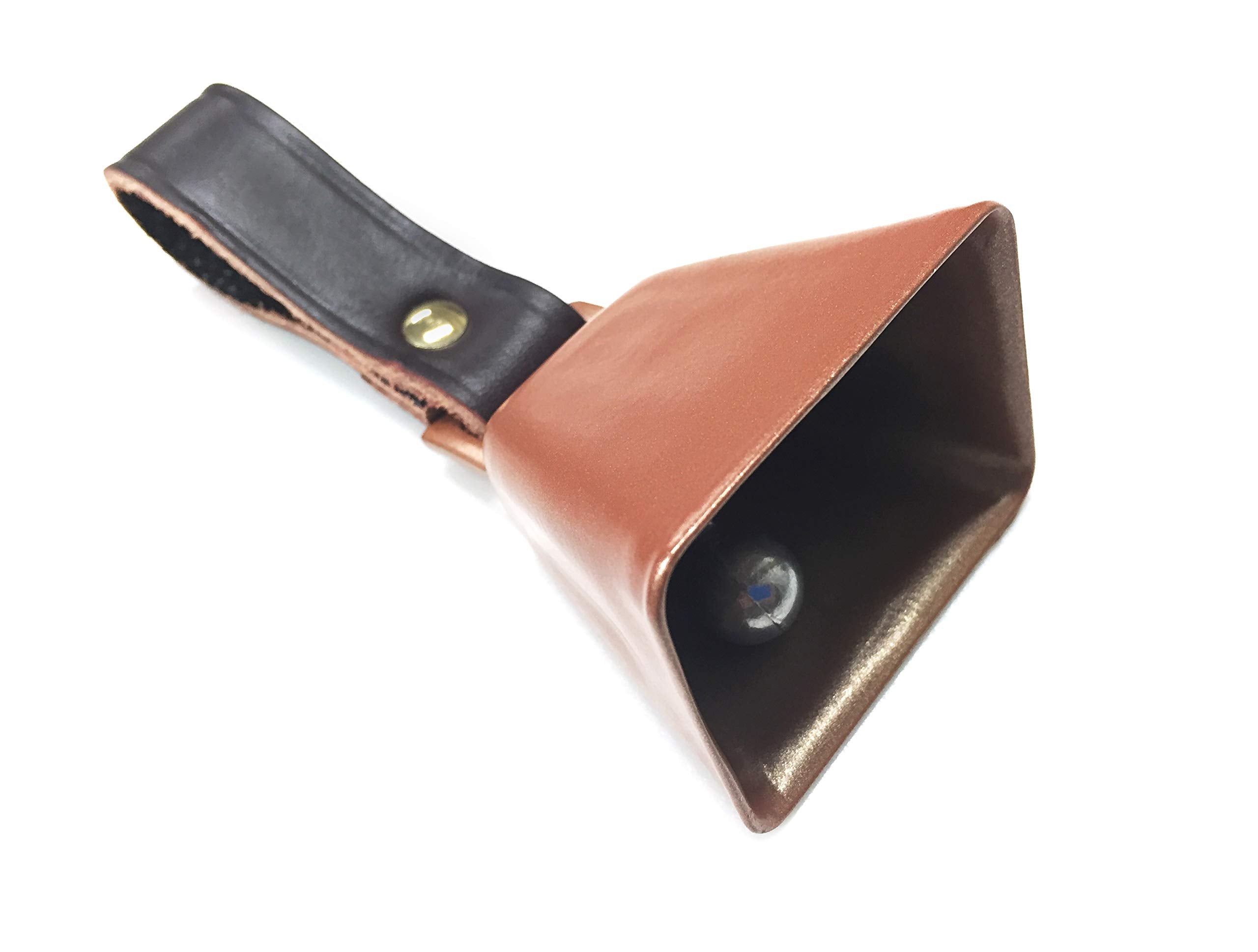 Auburn Leathercrafters Country Cow Bell #3 Large W/Strap