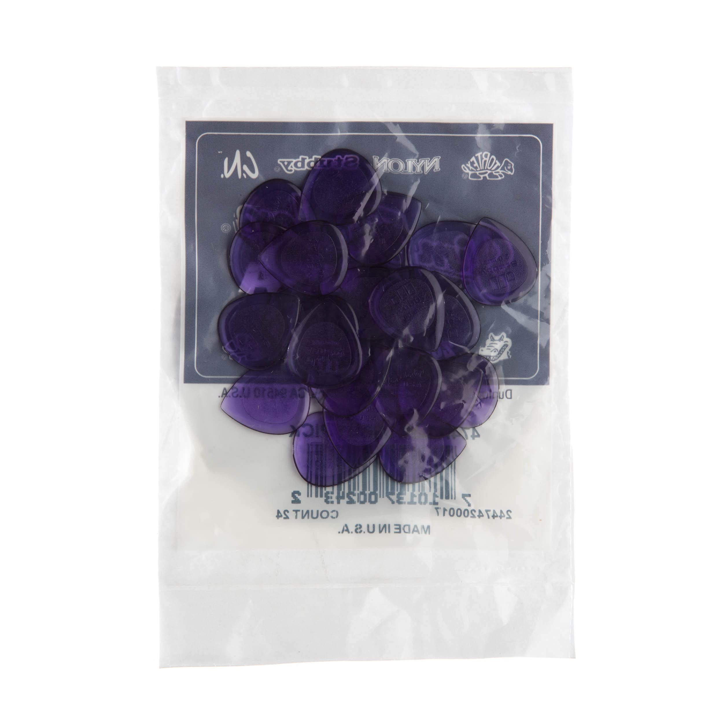 Dunlop Stubby, Light Purple, 2.0mm, 24/Bag (24474200017)