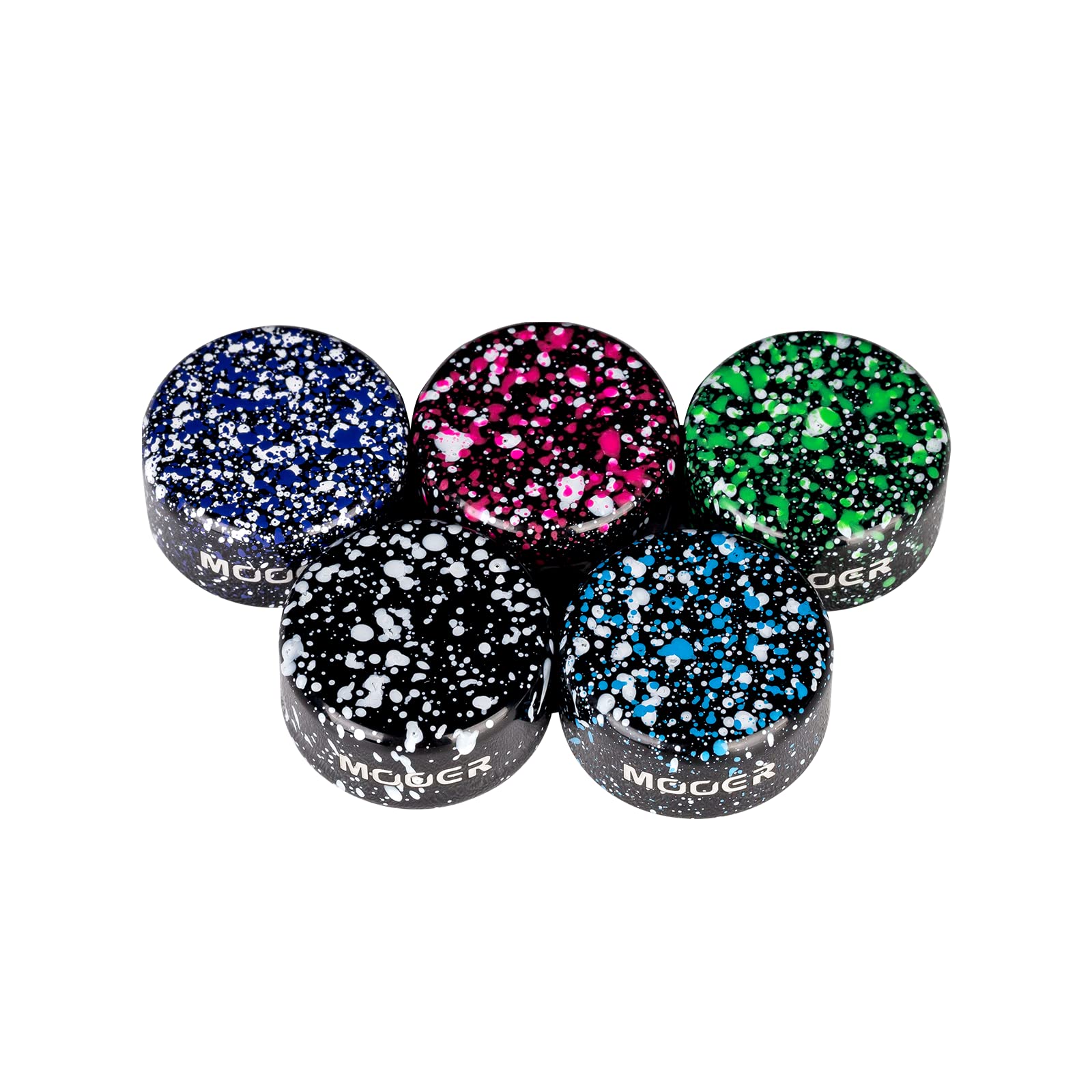 Mooer Metal Crush Ft-Mrb05 Universe Series Colorful Metal Footswich Toppers For Guitar Effects Pedal, Bass Effects Pedal