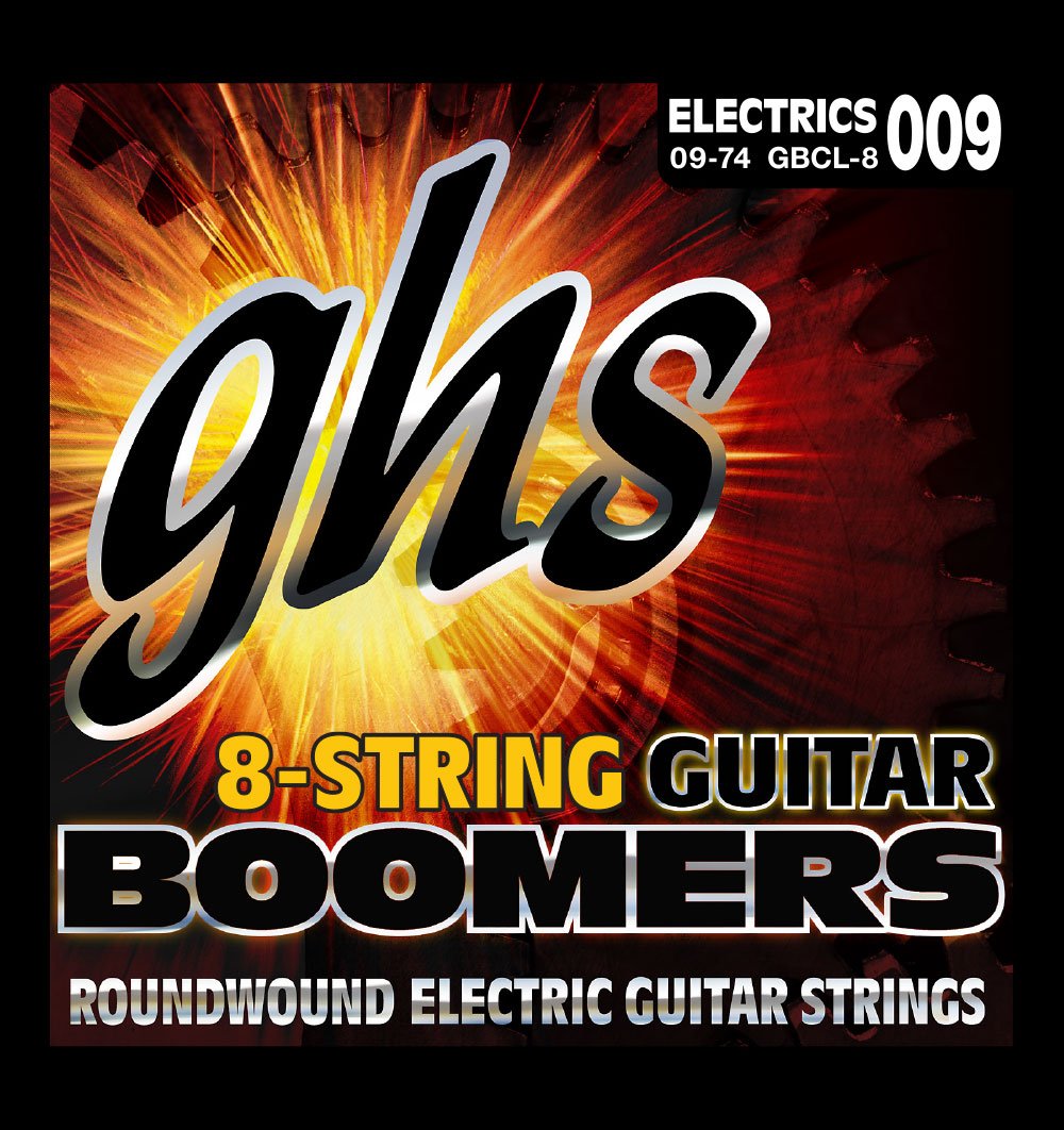 Ghs Strings Electric Guitar Strings (Gbcl-8-10 Set)