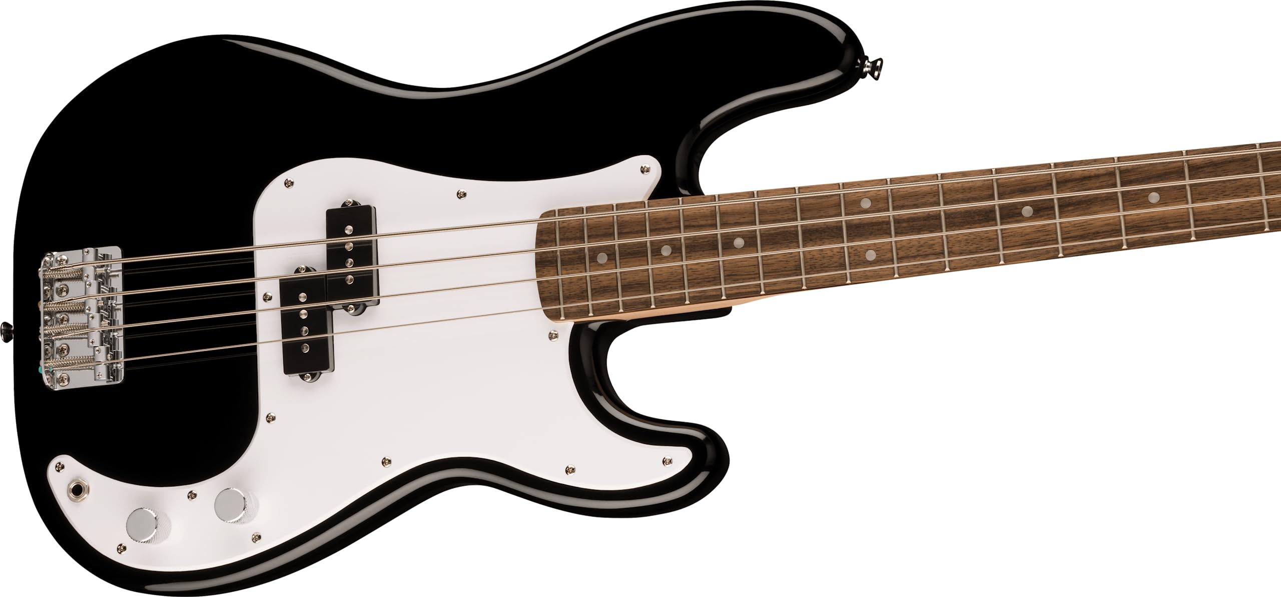 Fender Squier Sonic Precision Bass Guitar, Beginner Guitar, Includes 30 Days of Free Lessons, Laurel Fingerboard and Step Up Pic