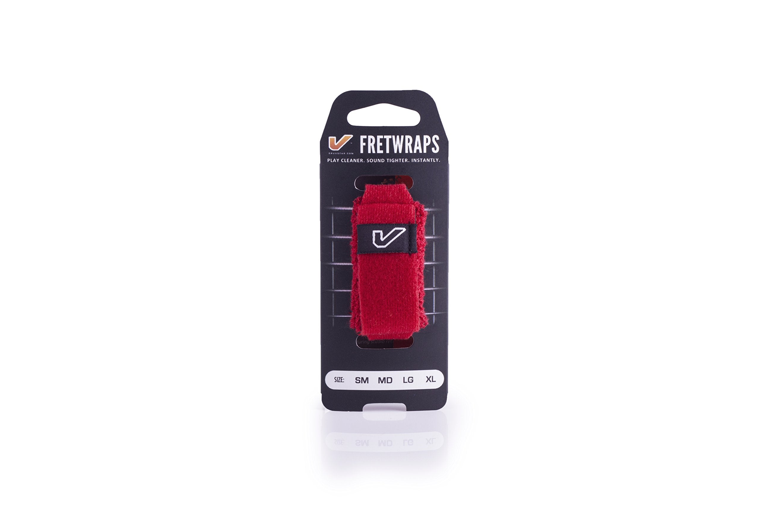 Gruv Gear Fretwraps Hd 'Fire' String Muter 1-Pack (Red, Small) (Fw-1Pk-Red-Sm)