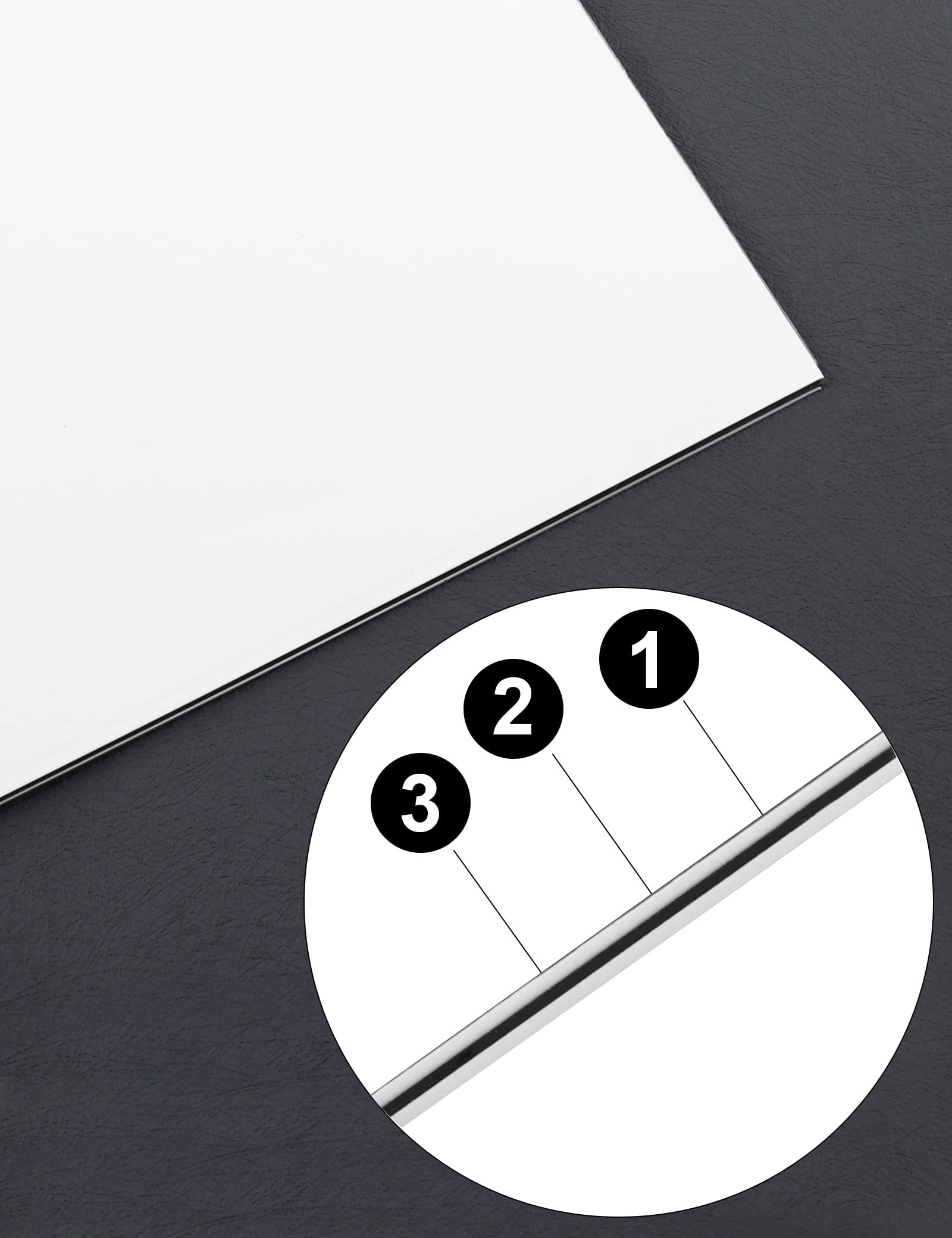 Mr.Power 11.6 x 17 Inch DIY Blank Guitar Bass Pickguard Material Scratch Plate Sheet Backplate for Strat Tele Fender Guitar Jazz