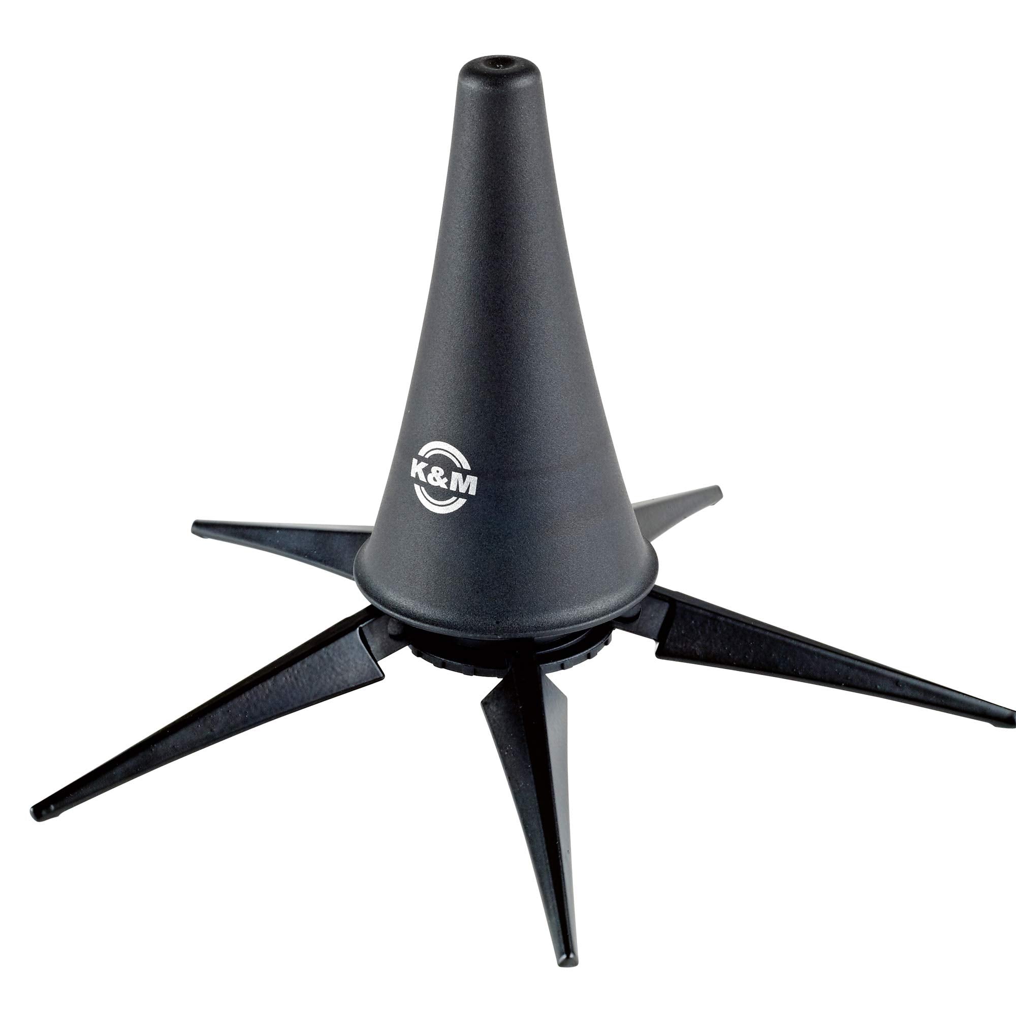K&M Knig & Meyer 15228.000.55 Clarinet In-Bell Portable Stand - Lightweight 5 Leg Folding Base - Fits A and B Clarinets - Stable