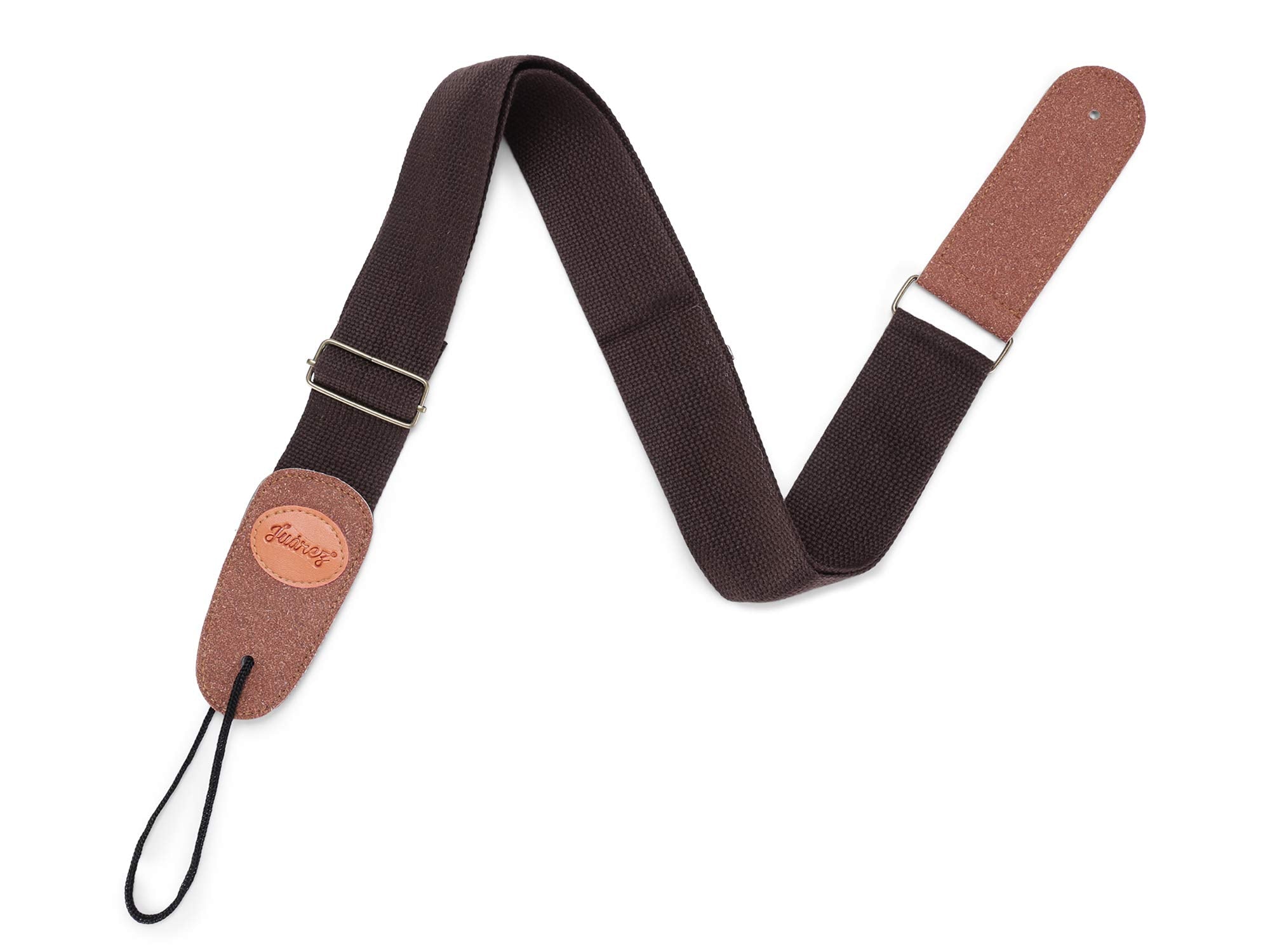 Juarez Jrgst100Br Adjustable Guitar Strap For Electric/Acoustic Guitar/Bass - Soft Strap & Strong Buckle With Pu Leather Ends Da