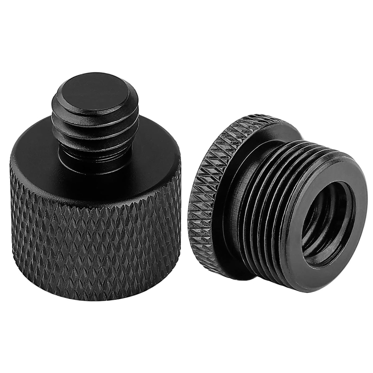 Frgyee Microphone Stand Adapter, 5/8 Female To 3/8 Male And 3/8 Female To 5/8 Male Screw Adapter Thread For Microphone Stand Mou
