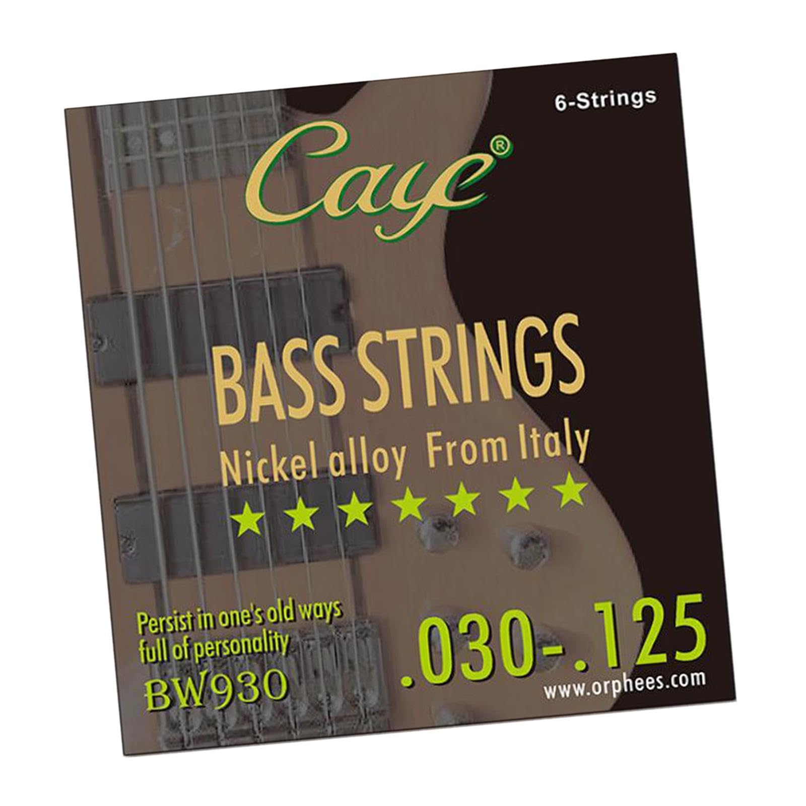Club BollywoodNickel Bass String Regular Durable Balanced Tension Nickel Wound Bass String 6 String|Musical Instruments & Gear |