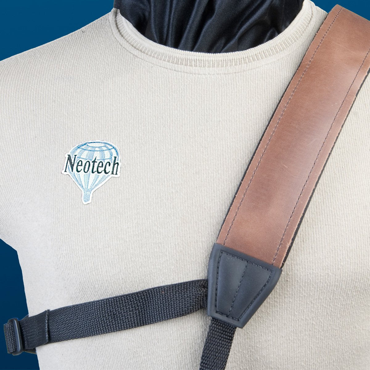 Neotech Slimline Classical Strap, Black Webbing (8201362), Medium / Large