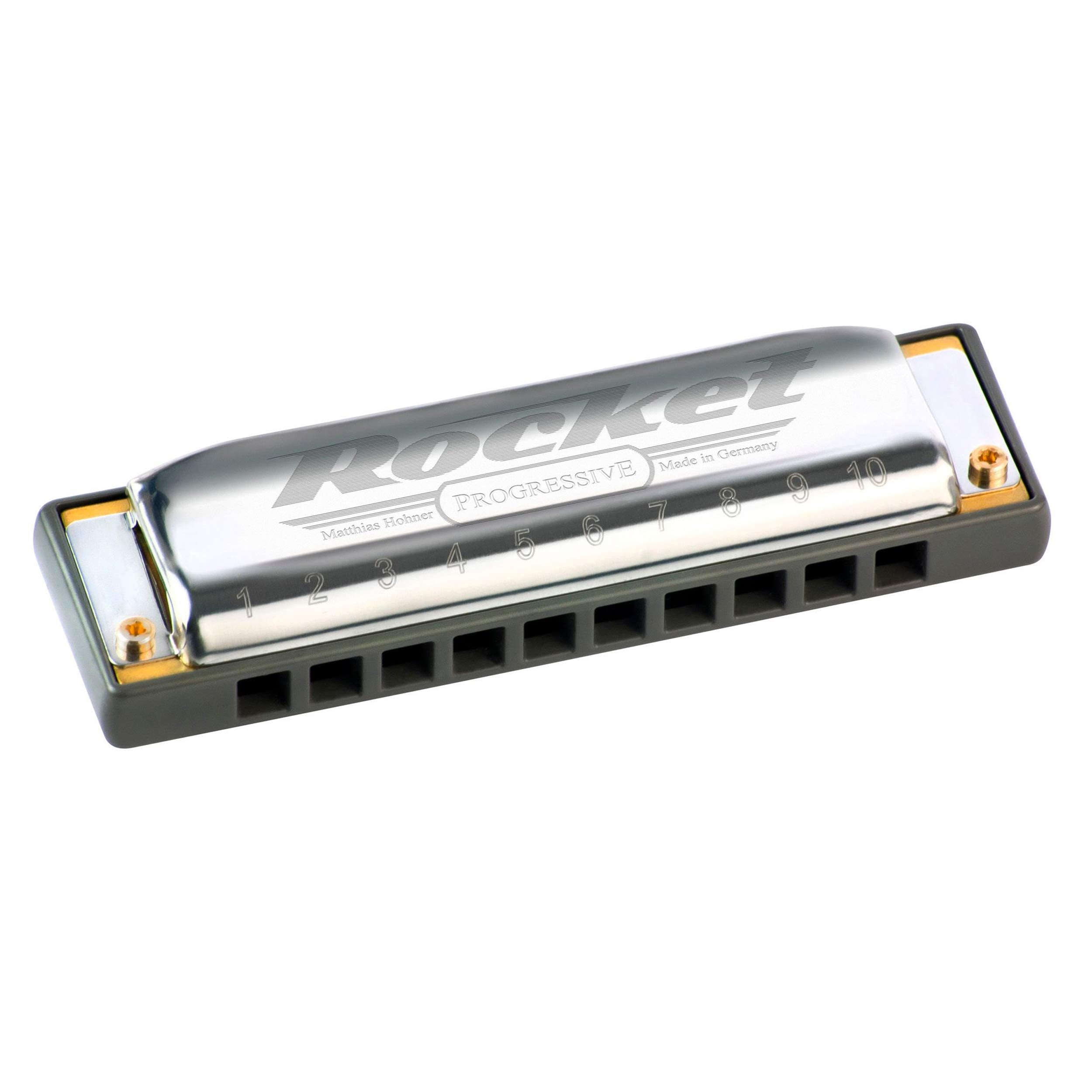 HOHNER M2013BX-A Harmonica, A, Silver (M2013BXA)
