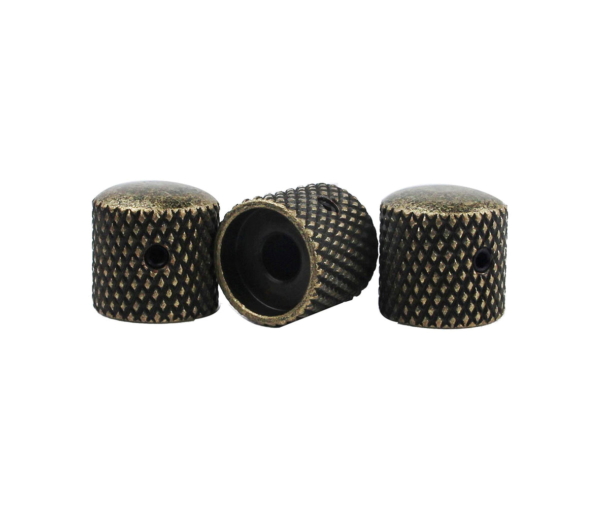 Guyker Guitar Bass Potentiometer Control Knobs With 6Mm Dia. Shaft Pots - High Grade Dome Speed Tone Volume Knob Replacement For