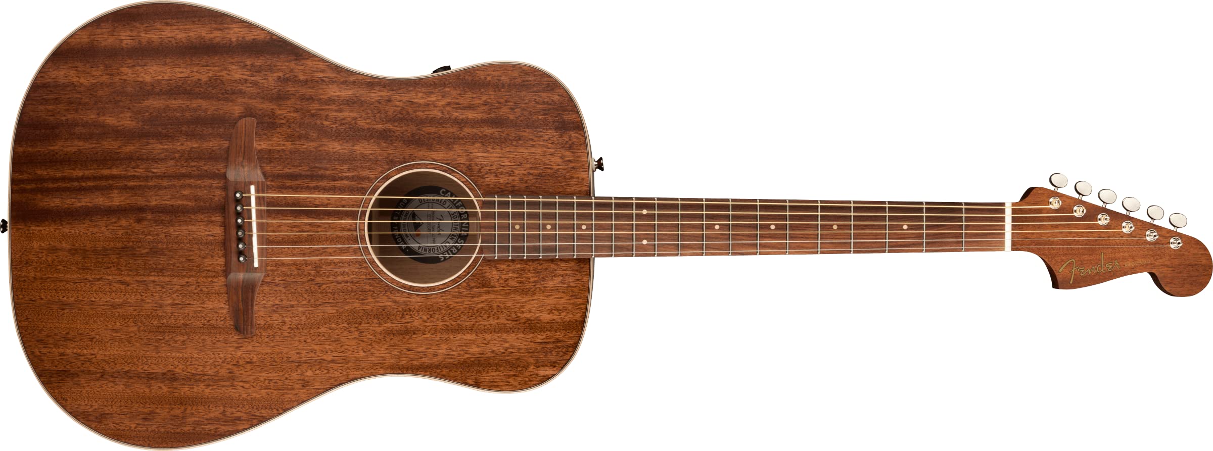 Fender All-Mahogany Redondo Special Acoustic Guitar, Natural, Pau Ferro Fingerboard, With Gig Bag