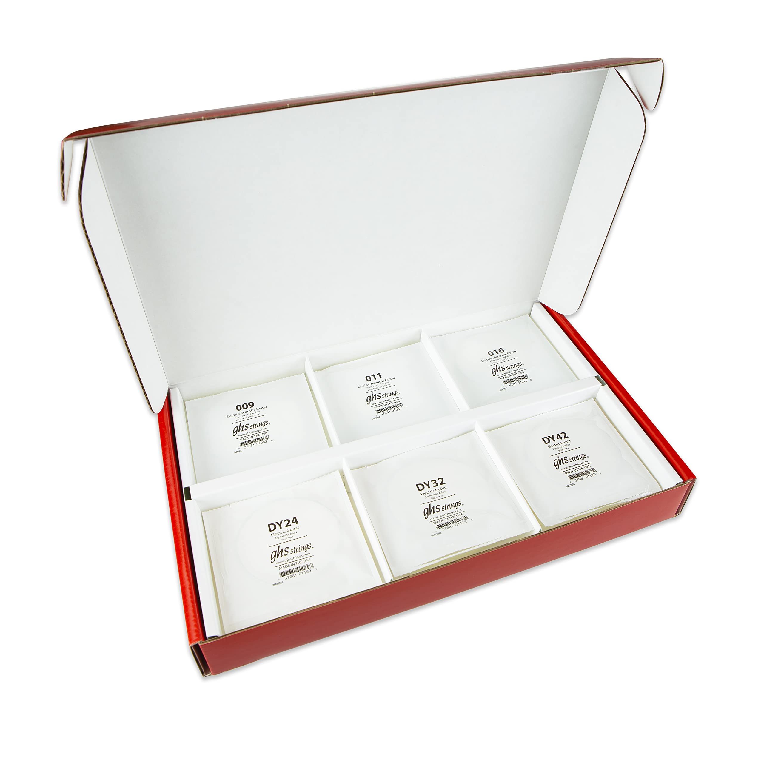 GHS Strings - GBL-12 pack Nickel Plated Electric Guitar String, Light, 10-46, Pack of 12