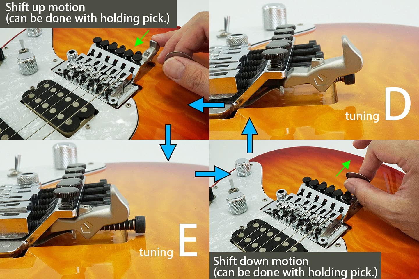 RED BISHOP DROP-SHUTTLE RBDT1 (Drop-tuner for 6 string guitar with regular tuning)