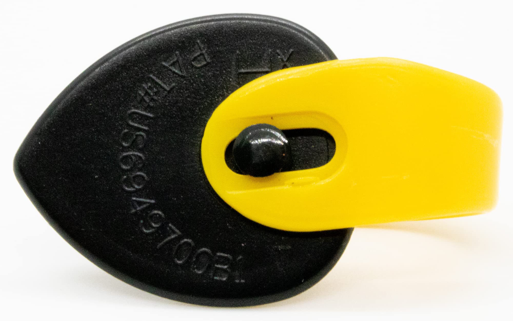 Fred Kelly Picks D5Jb-L-3 Delrin Bumblebee Jazz Large Light Guitar Pick (3 Pack),Black/Yellow