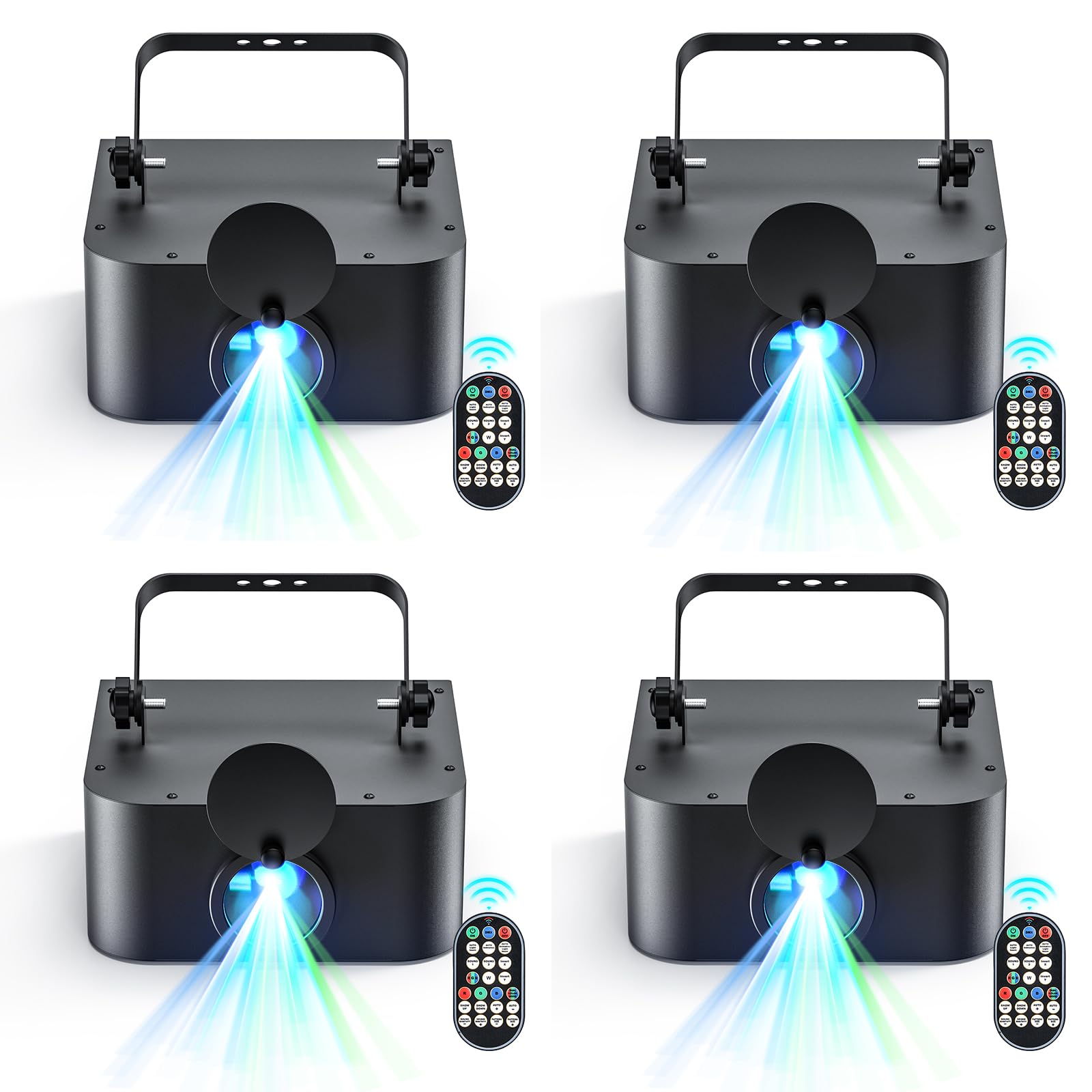 Dj Laser Lights For Party, 3D Animation Laser Machine With Intuitive Remote, Rgbw Party Laser Light Show, Sound Activated Dmx La