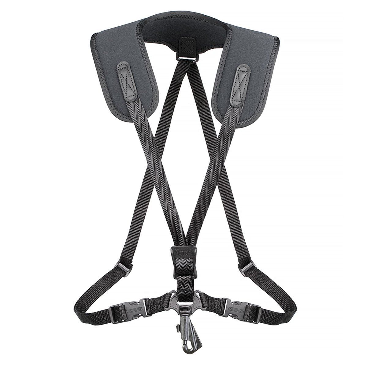 Neotech Saxophone Super Harness - XL - Loop Attachment Saxophone Strap - Comfortable Neoprene Saxophone Harness - Marching Band 