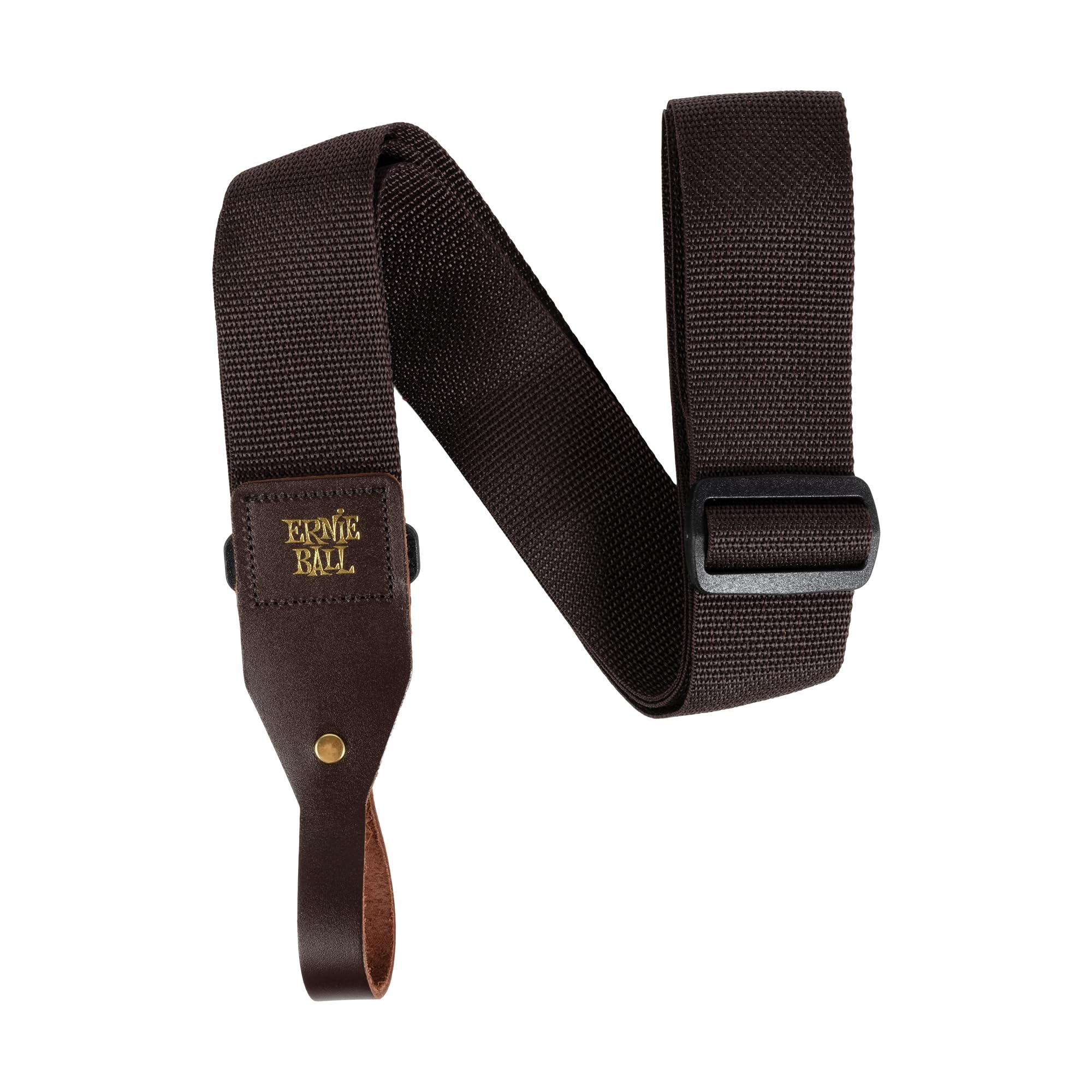 Ernie Ball Polypro Acoustic Guitar Strap - Brown (P05366)