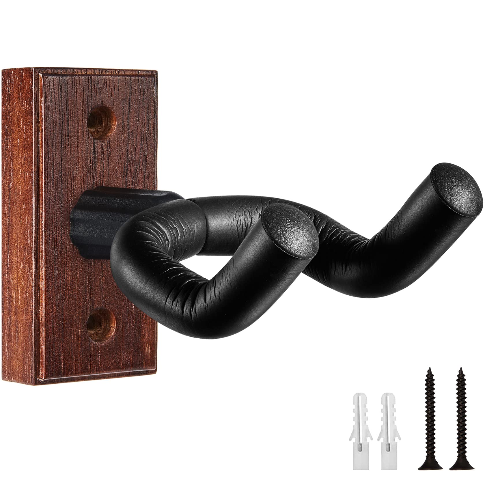 Wogod Guitar Wall Mount Guitar Hanger Wall Holder - Guitar Wall Hangers Wall Hook Stand For Acoustic Electric Guitars Bass Ukule