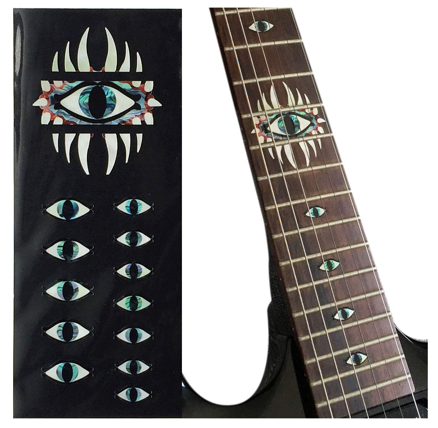 Jockomo Emblem 12Th Position Mark Guitar Inlay Sticker Mystic Eye