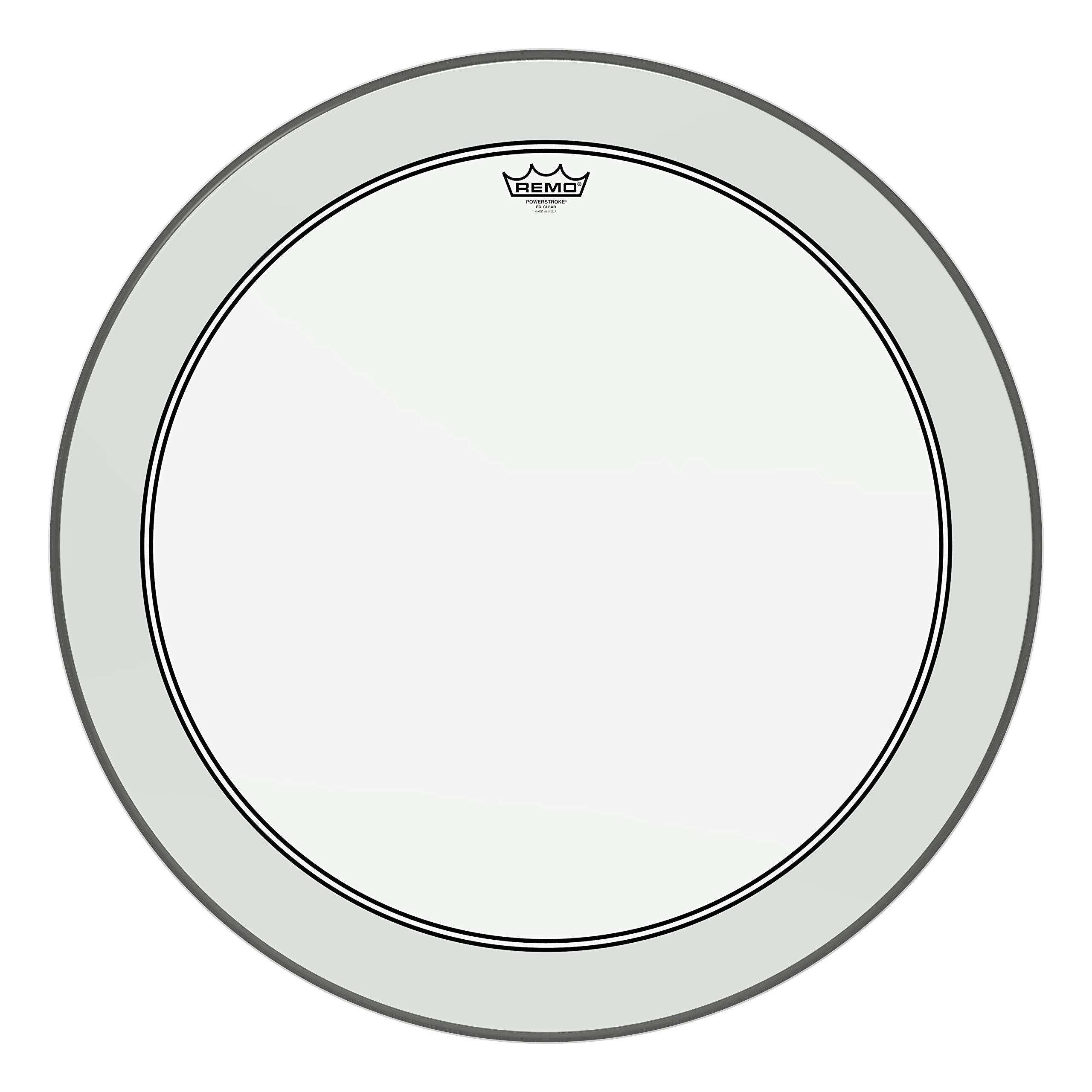 Remo Powerstroke P3 Coated Bass Drumhead, 18