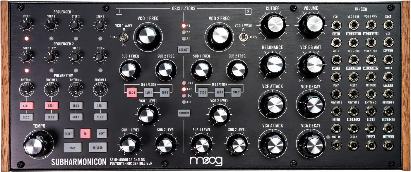 Moog Subharmonicon Semi-Modular Polyrhythmic Analog Synthesizer