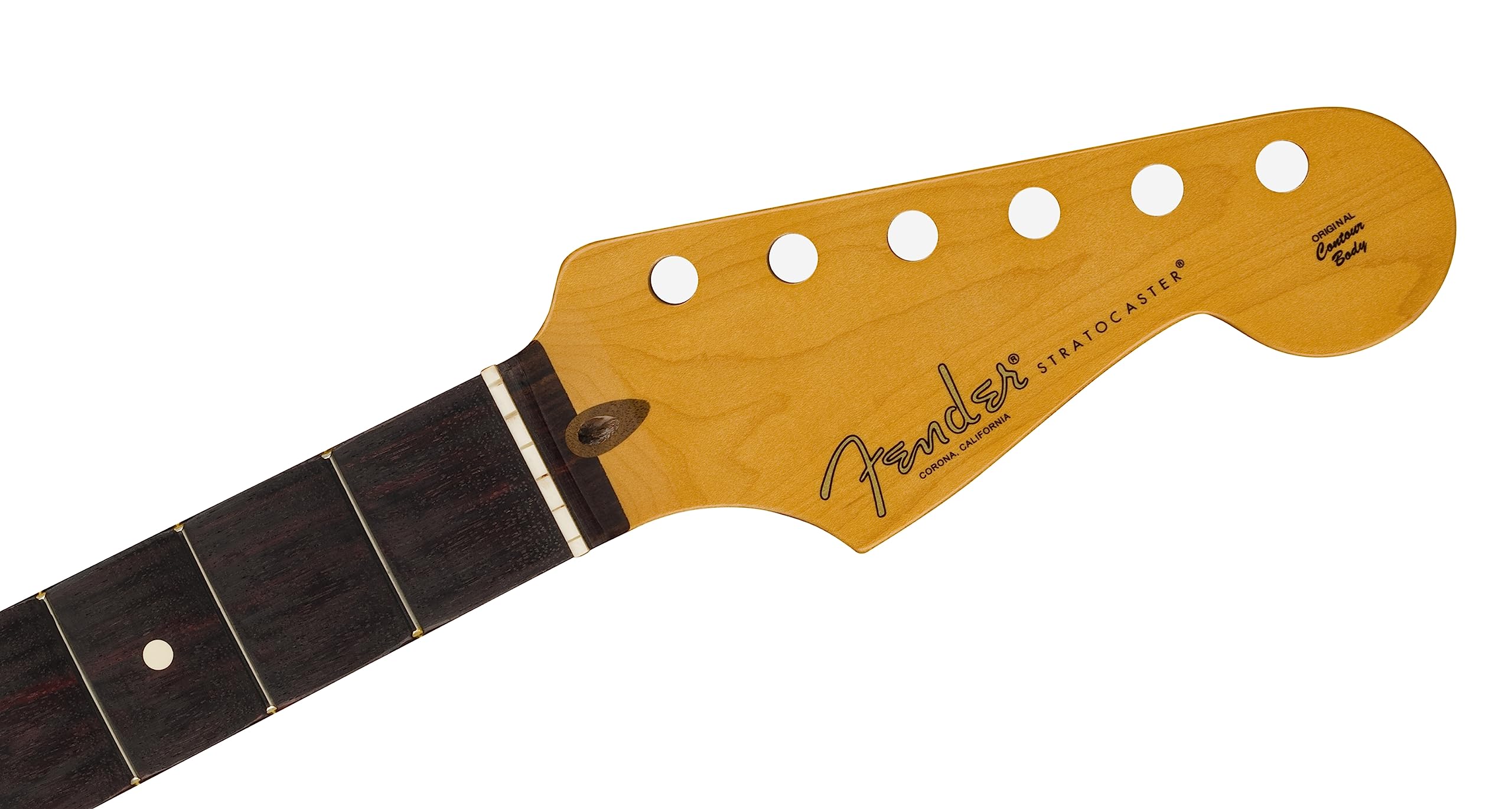 Fender American Professional II Scalloped Stratocaster Neck, 22 Narrow Tall Frets, 9.5'' Radius, Rosewood