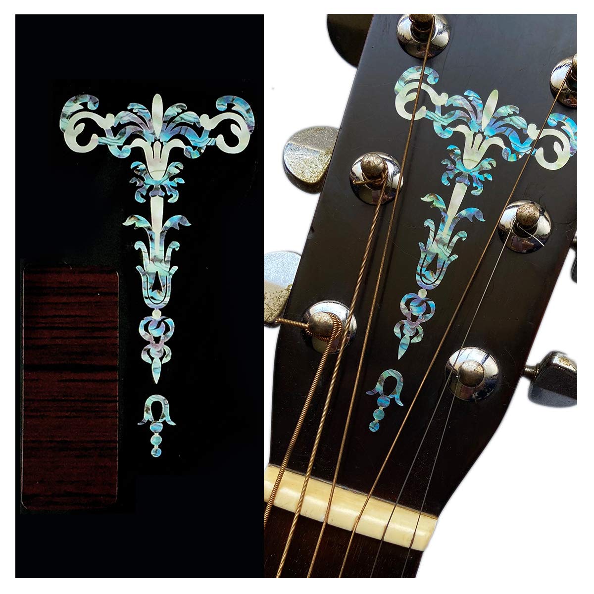 Inlaystickers Sticker/Decal (H-114Gt-Bl)