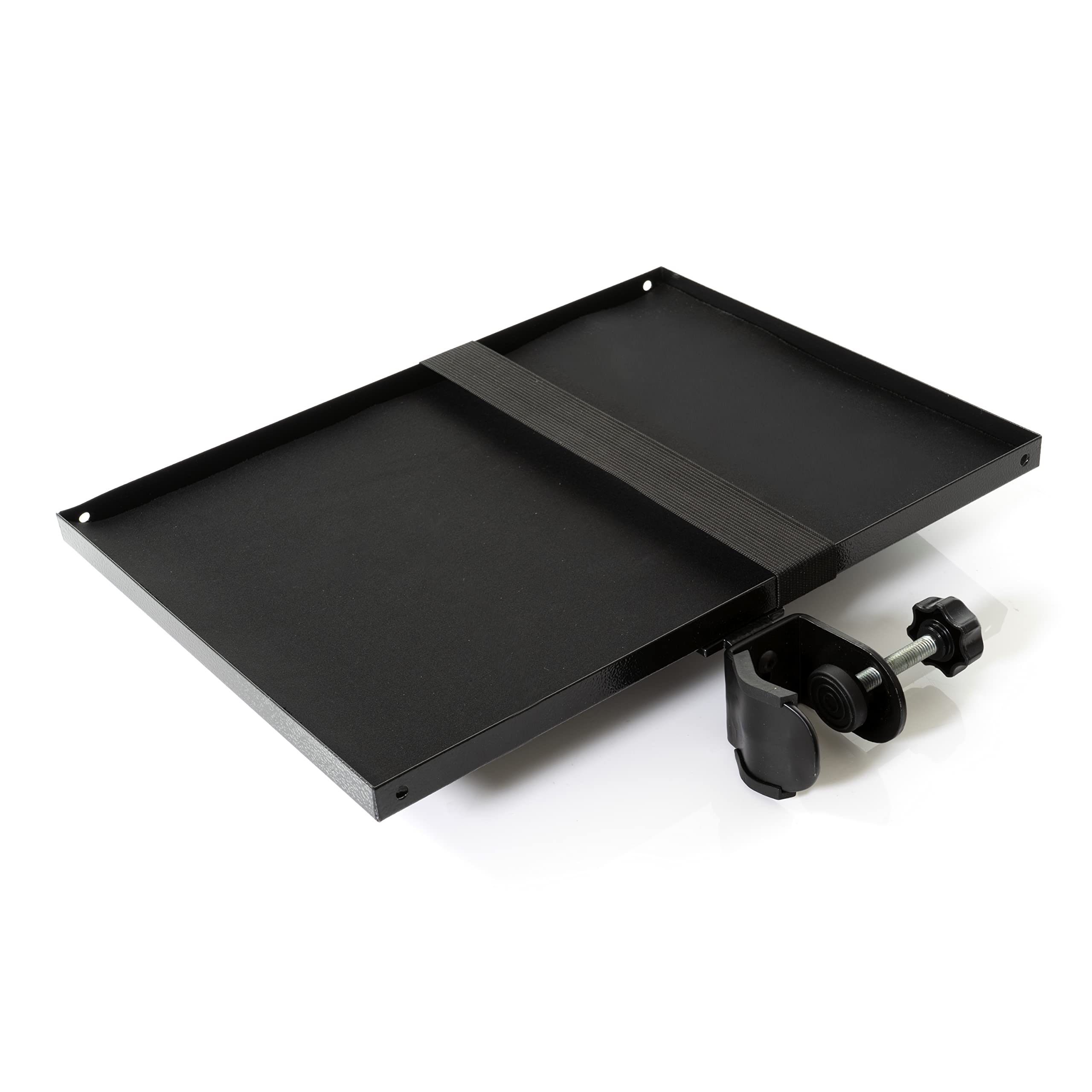 TDRSPLY Large Microphone Stand Rack Tray Mic Stand Tray Holder- For Stage/Studio/Classroom - 13 x 9'' NEW VERSION STAND NOT INCL