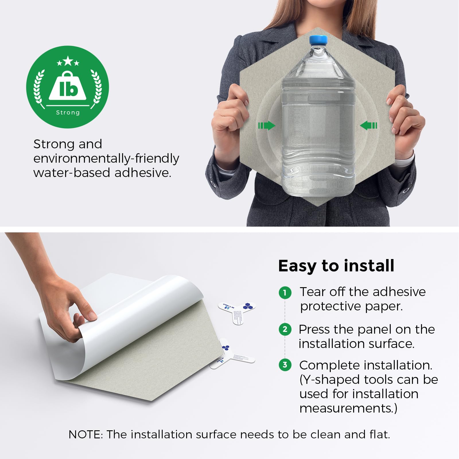 Dexmoko Pro-Level Self Adhesive Acoustic Panels,2nd Generation Sound Absorbing Panel,Soundproof Wall Panels,Sound Dampening Pane