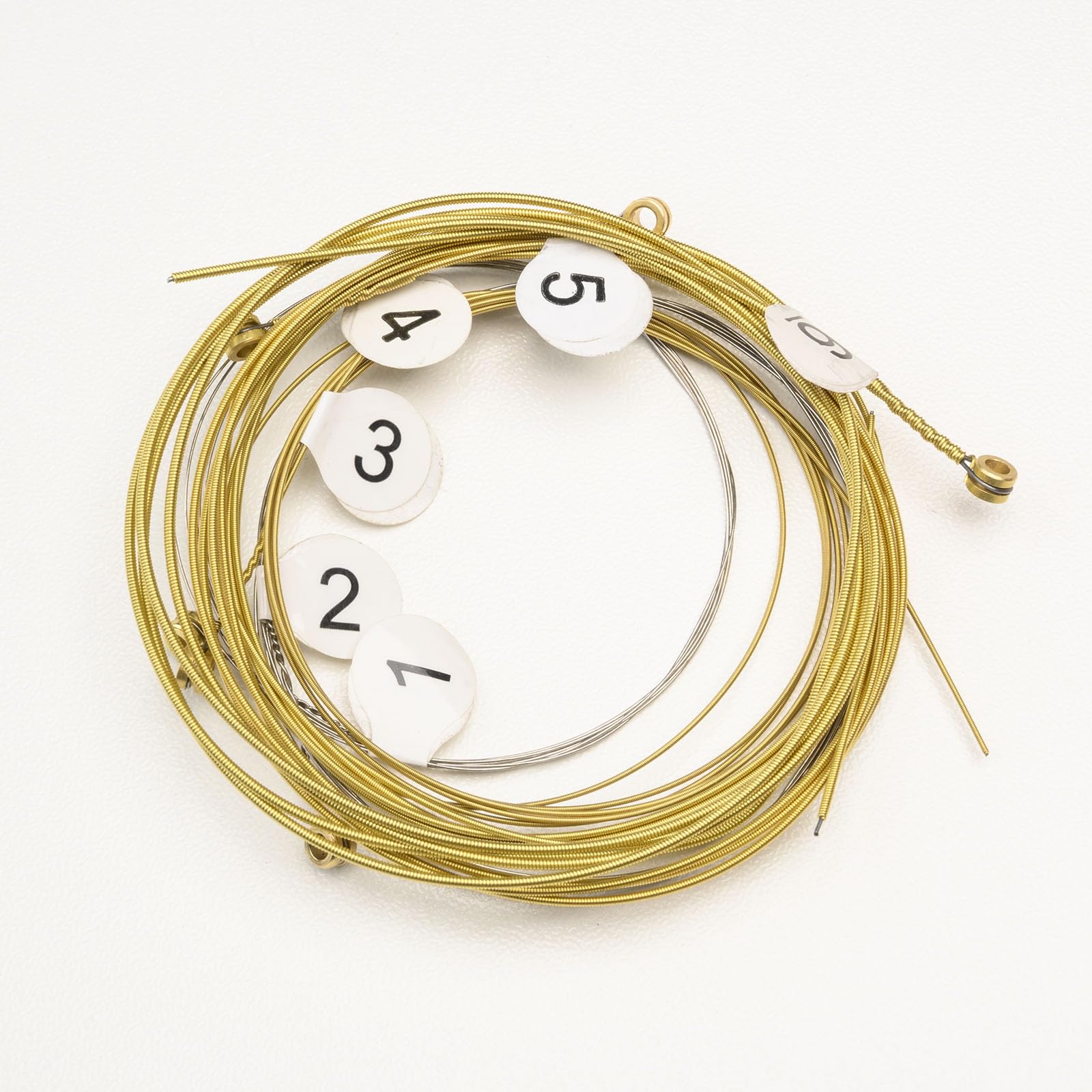 GZYUJIEMEDIA (3 Sets) 6 Pieces Acoustic Guitar Strings (String Gauge 0.01-0.05),(10-50), Replacement Bronze Strings, Ideal for B