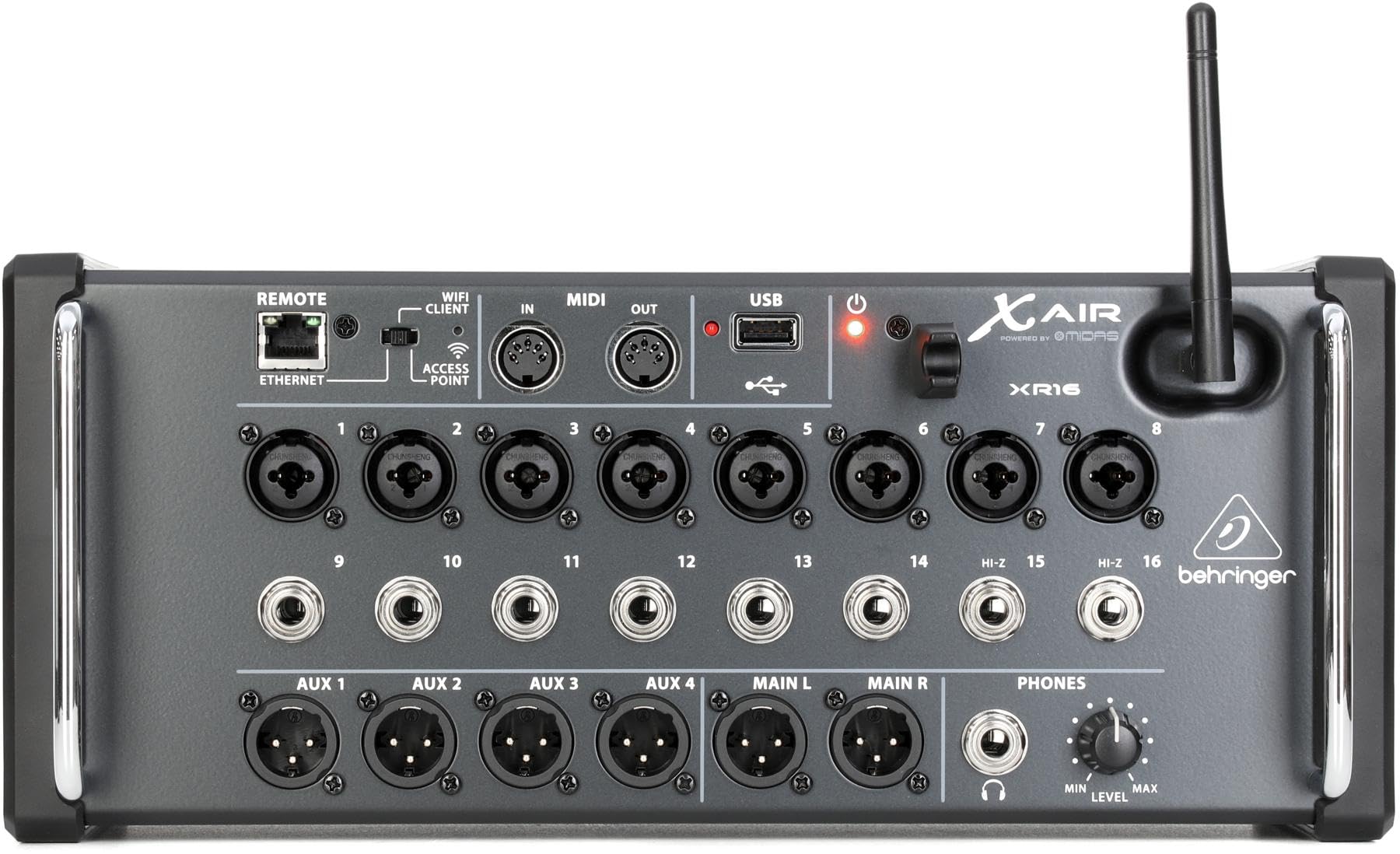 Behringer X Air XR16 Tablet-Controlled Digital Mixer