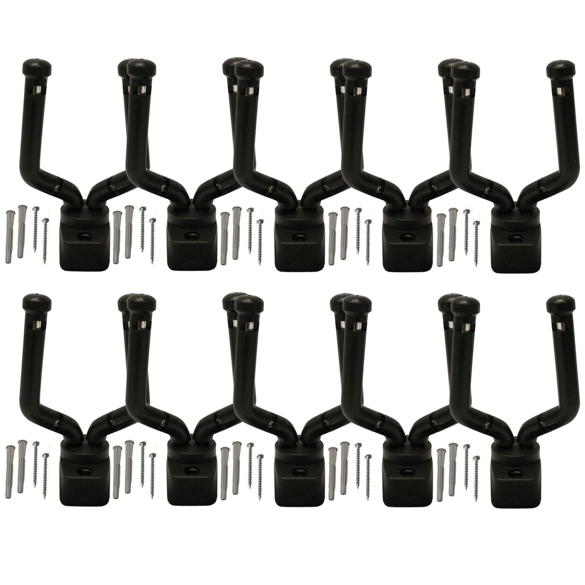 Chromacast Slim Line Guitar Wall Hanger Stand For Guitar, Bass, Ukulele, Violin, Cello, Mandolin, Banjo, Saxophone, & Trumpet, P