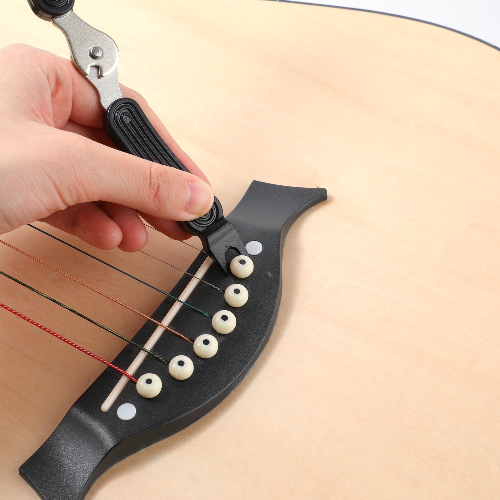 Professional Guitar String Winders, Multifunctional Acoustic Guitar Strings Cutter & Pin Puller All in One Guitar Accessories El