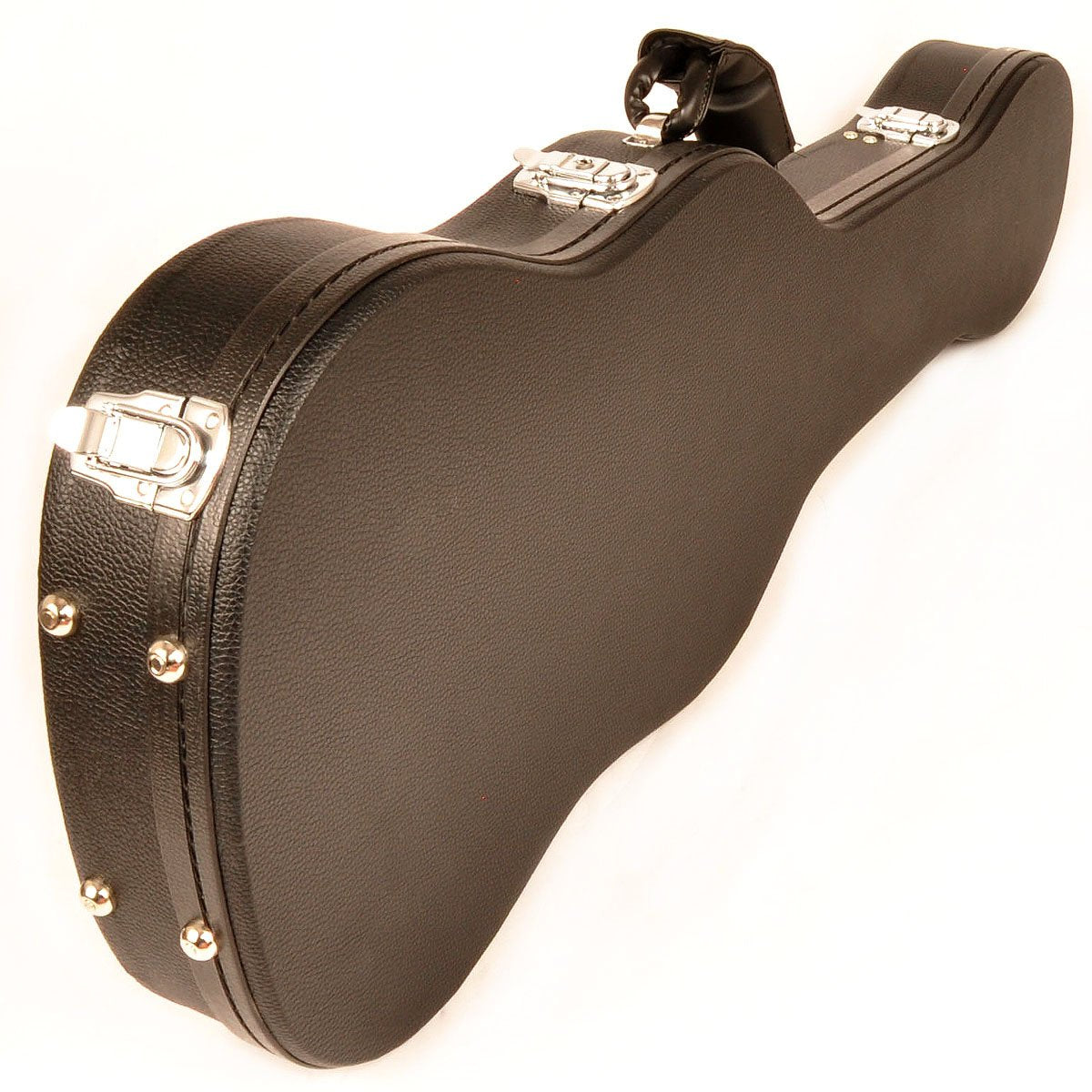 Douglas EGC-450 ST BK/Gold Guitar Case for Fender Stratocaster Telecaster Rickenbacker Epiphone Coronet Wilshire & Similar Model