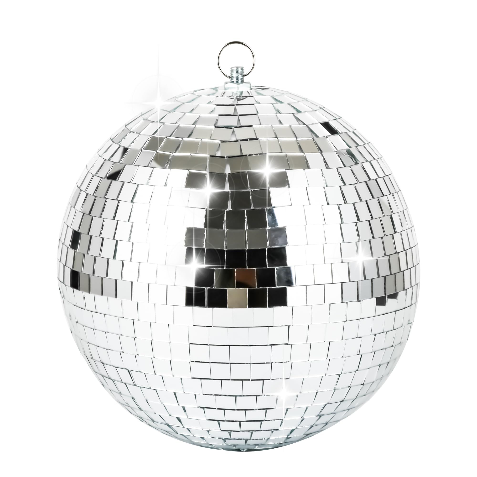 NuLink 8 Disco Ball Decor Hanging Mirror Ball for Big Party Decorations Wedding Home