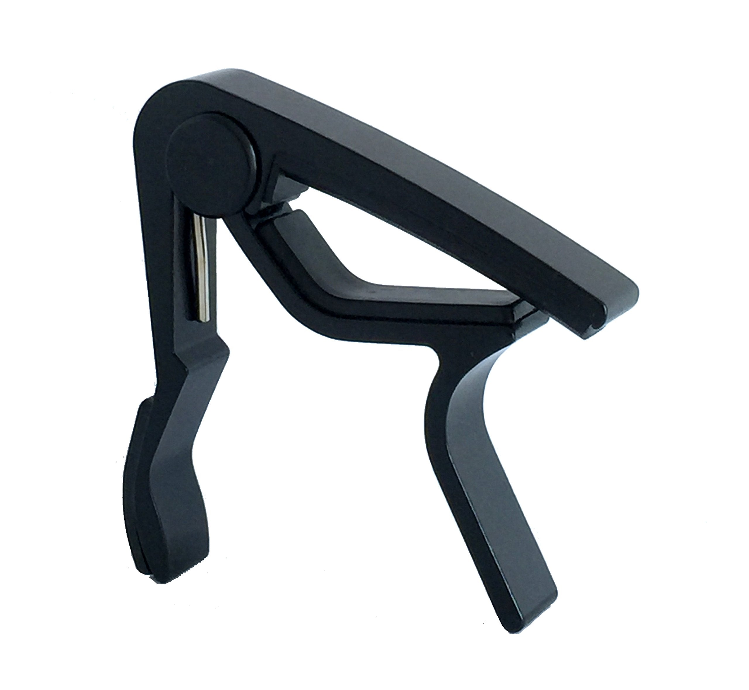 Tetra-Teknica Gc106 Single-Handed Guitar Capo Quick Change, Color Black
