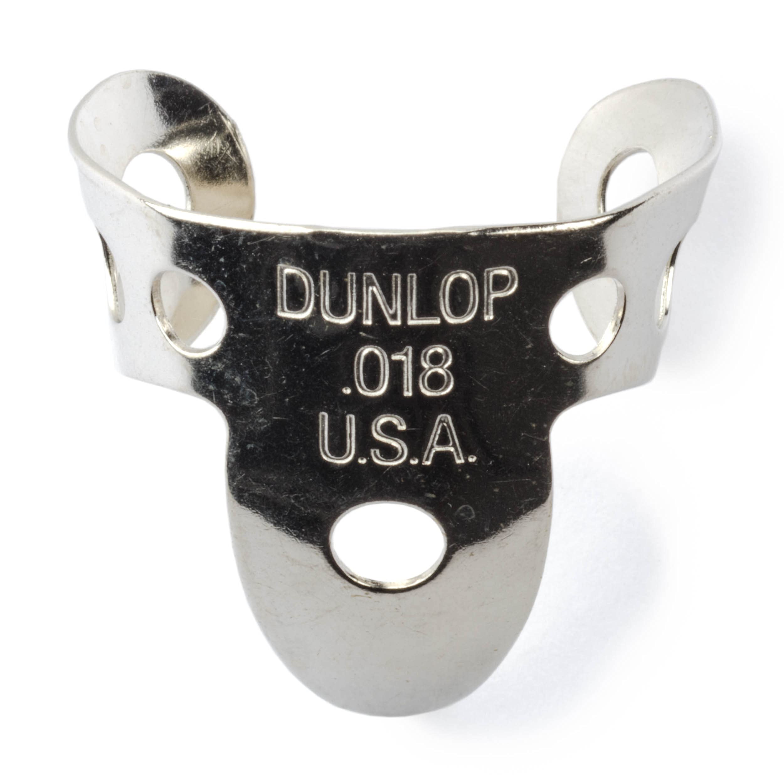 Jim Dunlop 33R18 .018 Inch Nickel Silver Finger And Thumbpicks, 20-Pack