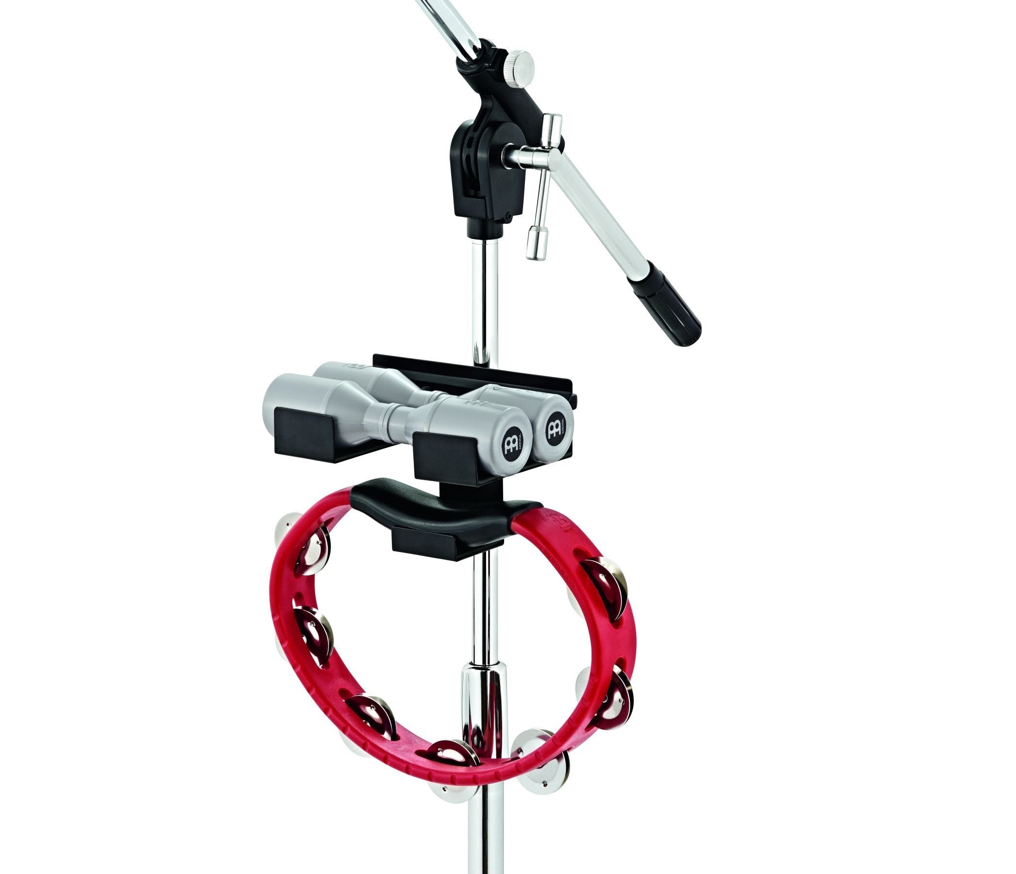 Meinl Percussion, Mini Rack for Tambourines and Shakers - NOT Made in China - Clamps on Any Common Mic or Percussion Stand, 2-Ye