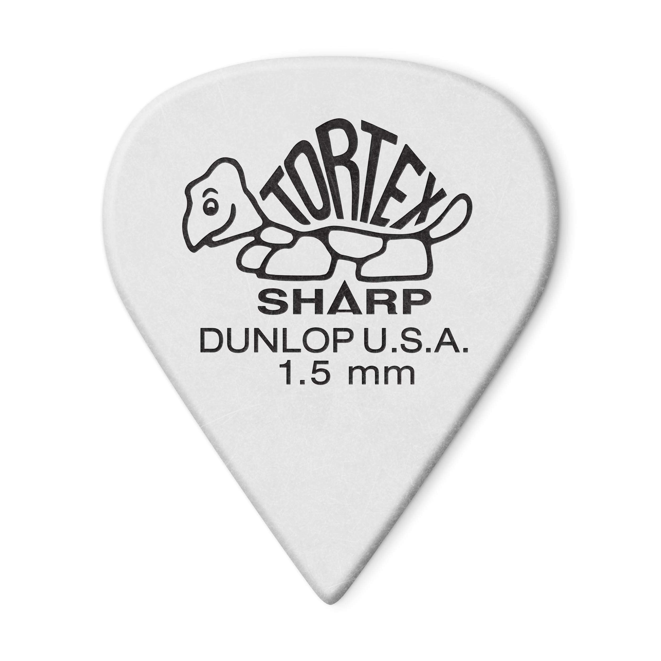 Dunlop Tortex Sharp Guitar Picks 150Mm White 72 Pack