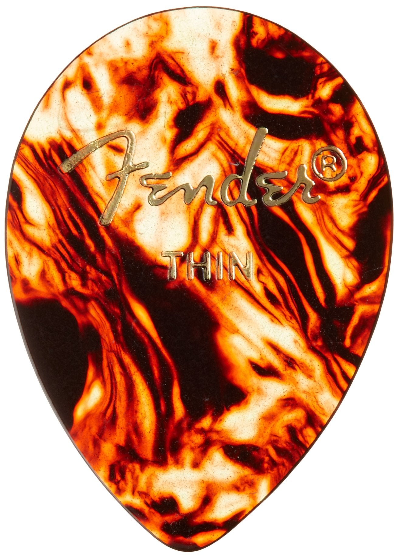 Fender 354 Shape Classic Celluloid Picks (12 Pack) For Electric Guitar, Acoustic Guitar, Mandolin, And Bass